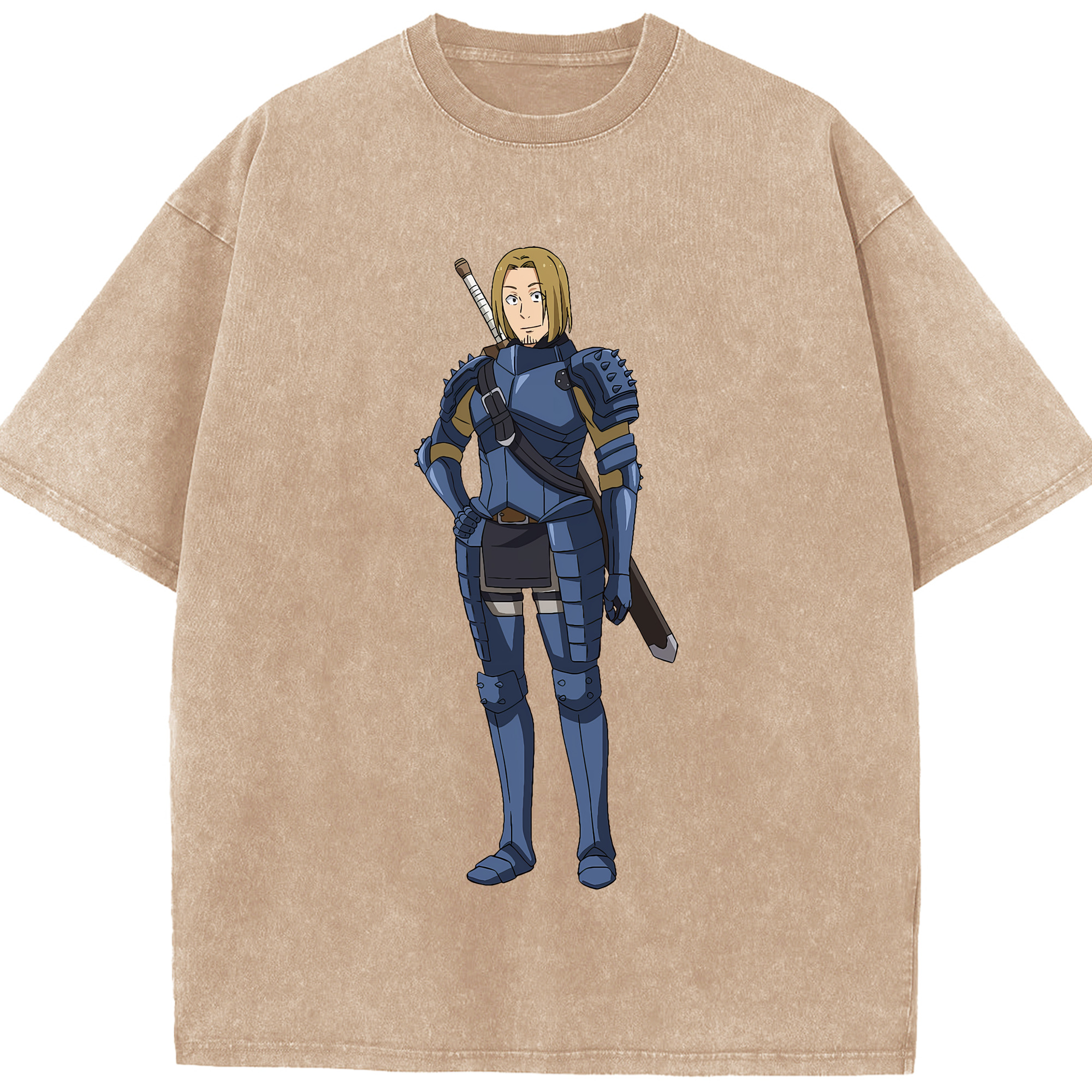 （画像用） 転スラ Regarding Reincarnated to Slime 綿100% ヴィンテージ風 半袖Tシャツ（フロントプリント）