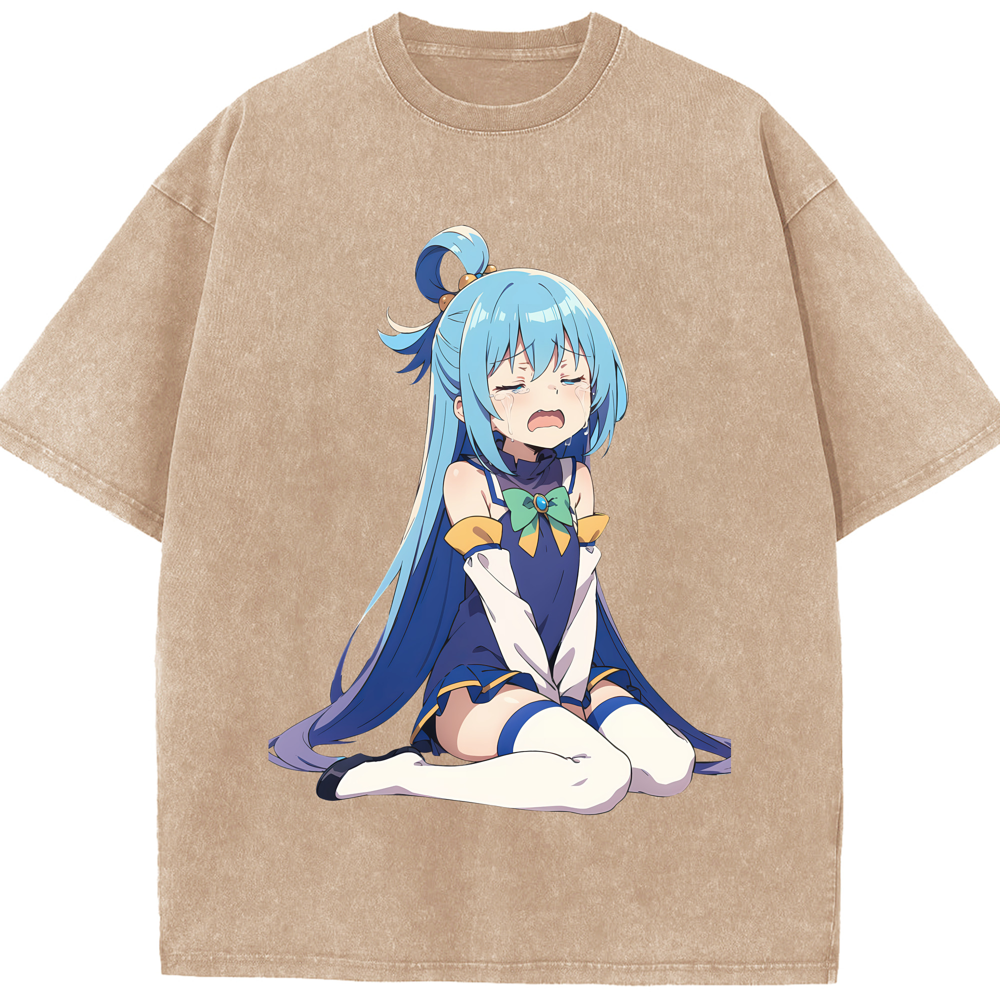 （画像用） 転スラ Regarding Reincarnated to Slime 綿100% ヴィンテージ風 半袖Tシャツ（フロントプリント）