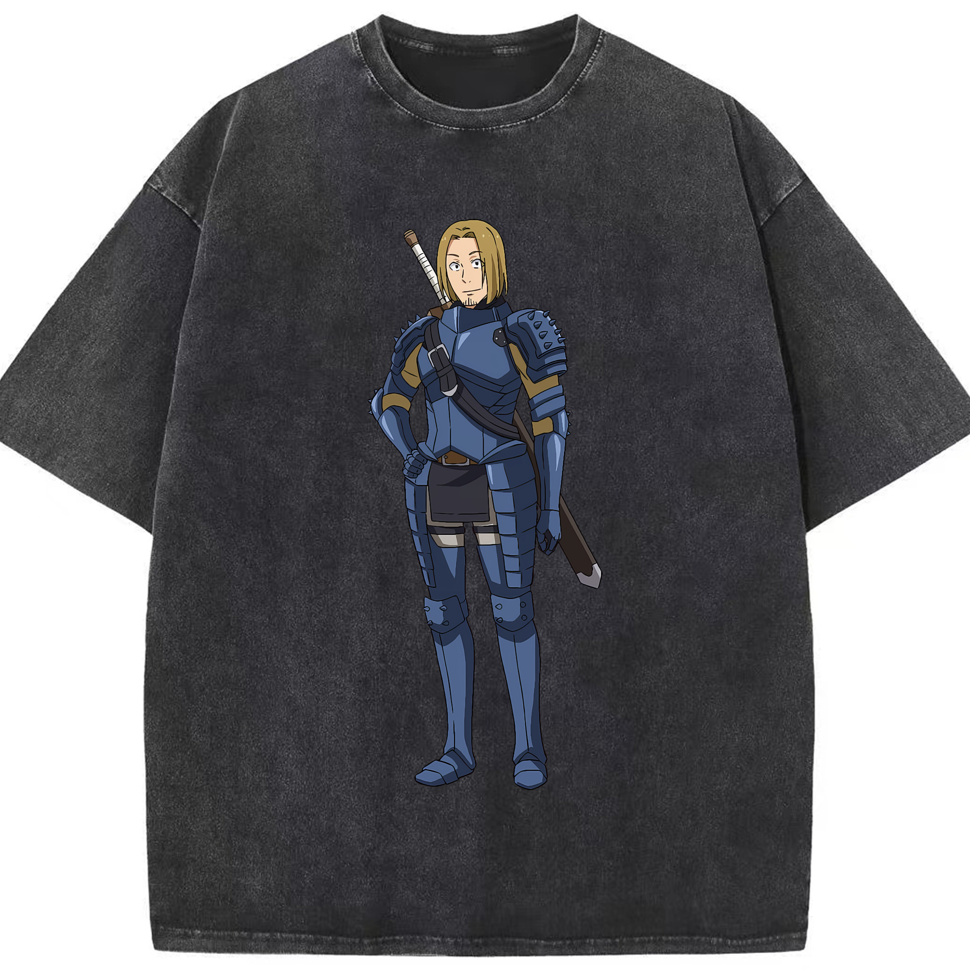 （画像用） 転スラ Regarding Reincarnated to Slime 綿100% ヴィンテージ風 半袖Tシャツ（フロントプリント）