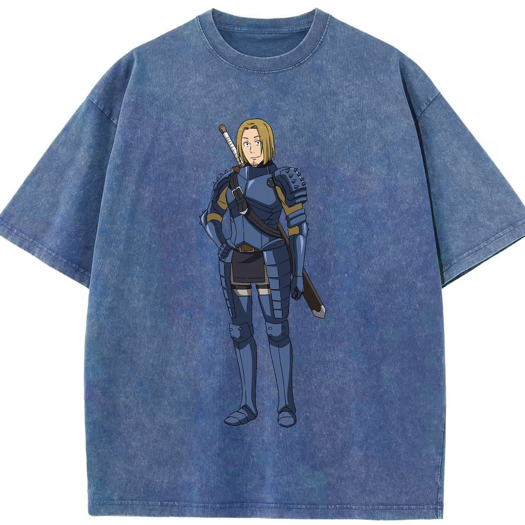 （画像用） 転スラ Regarding Reincarnated to Slime 綿100% ヴィンテージ風 半袖Tシャツ（フロントプリント）