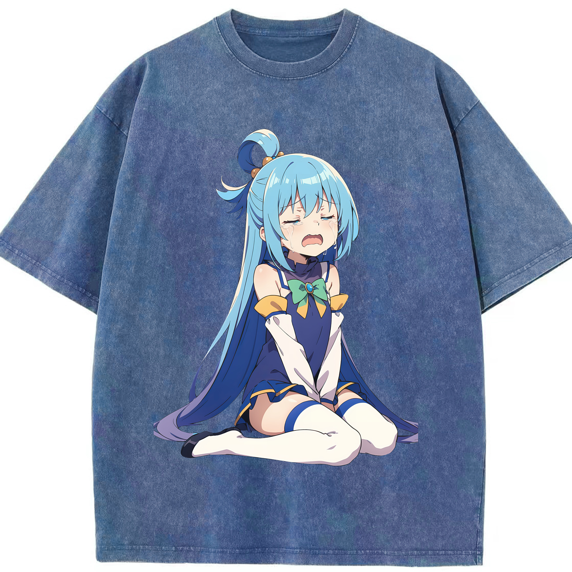 （画像用） 転スラ Regarding Reincarnated to Slime 綿100% ヴィンテージ風 半袖Tシャツ（フロントプリント）