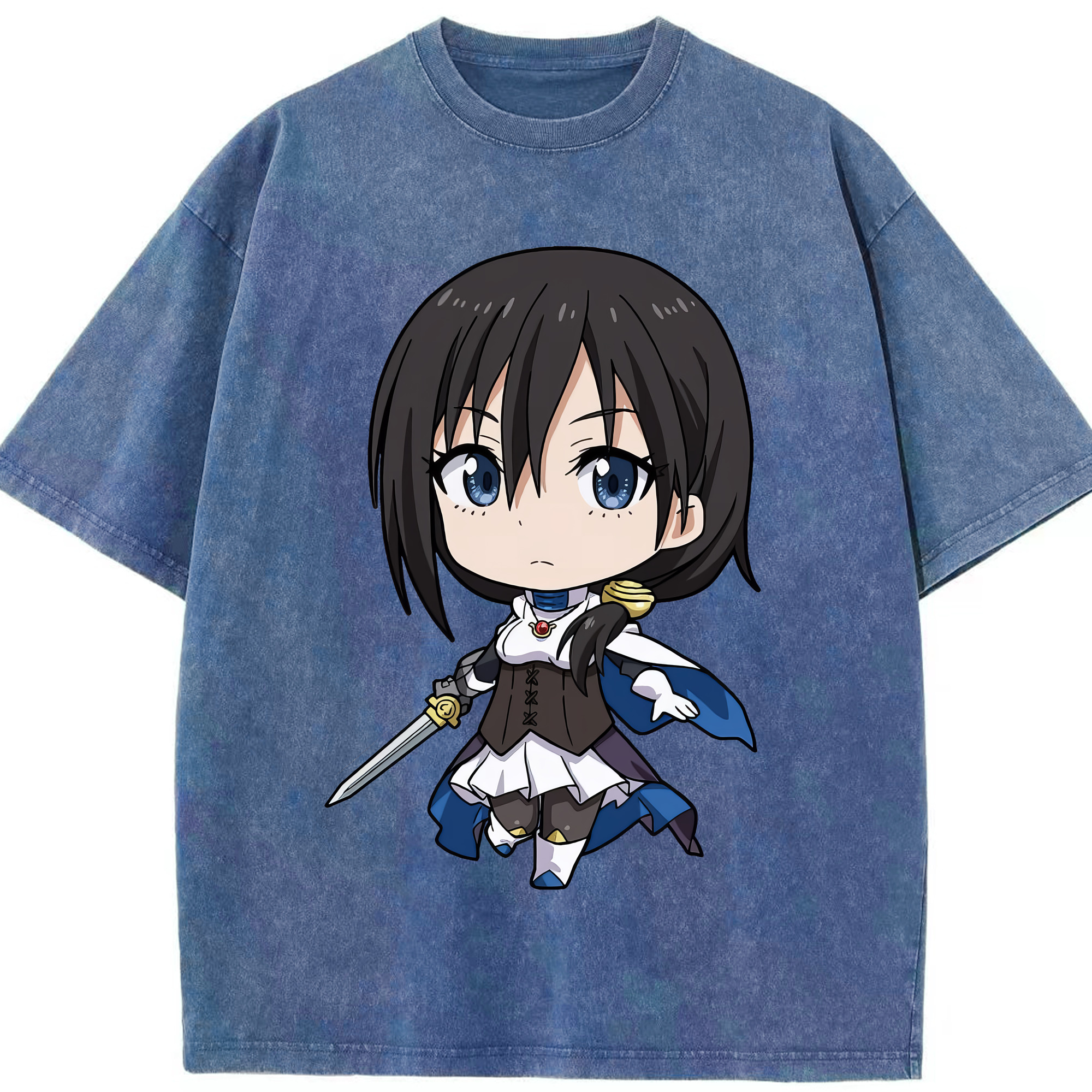 （画像用） 転スラ Regarding Reincarnated to Slime 綿100% ヴィンテージ風 半袖Tシャツ（フロントプリント）