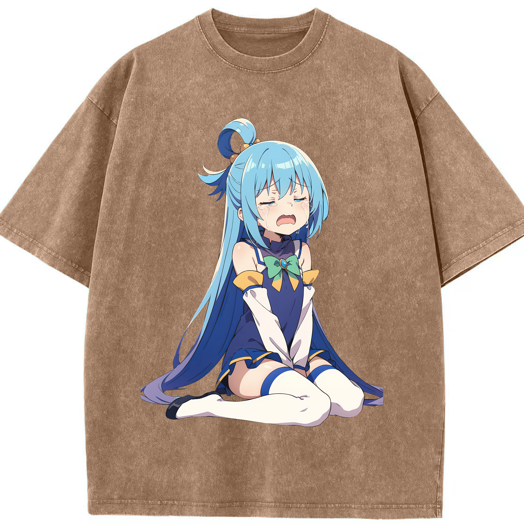（画像用） 転スラ Regarding Reincarnated to Slime 綿100% ヴィンテージ風 半袖Tシャツ（フロントプリント）