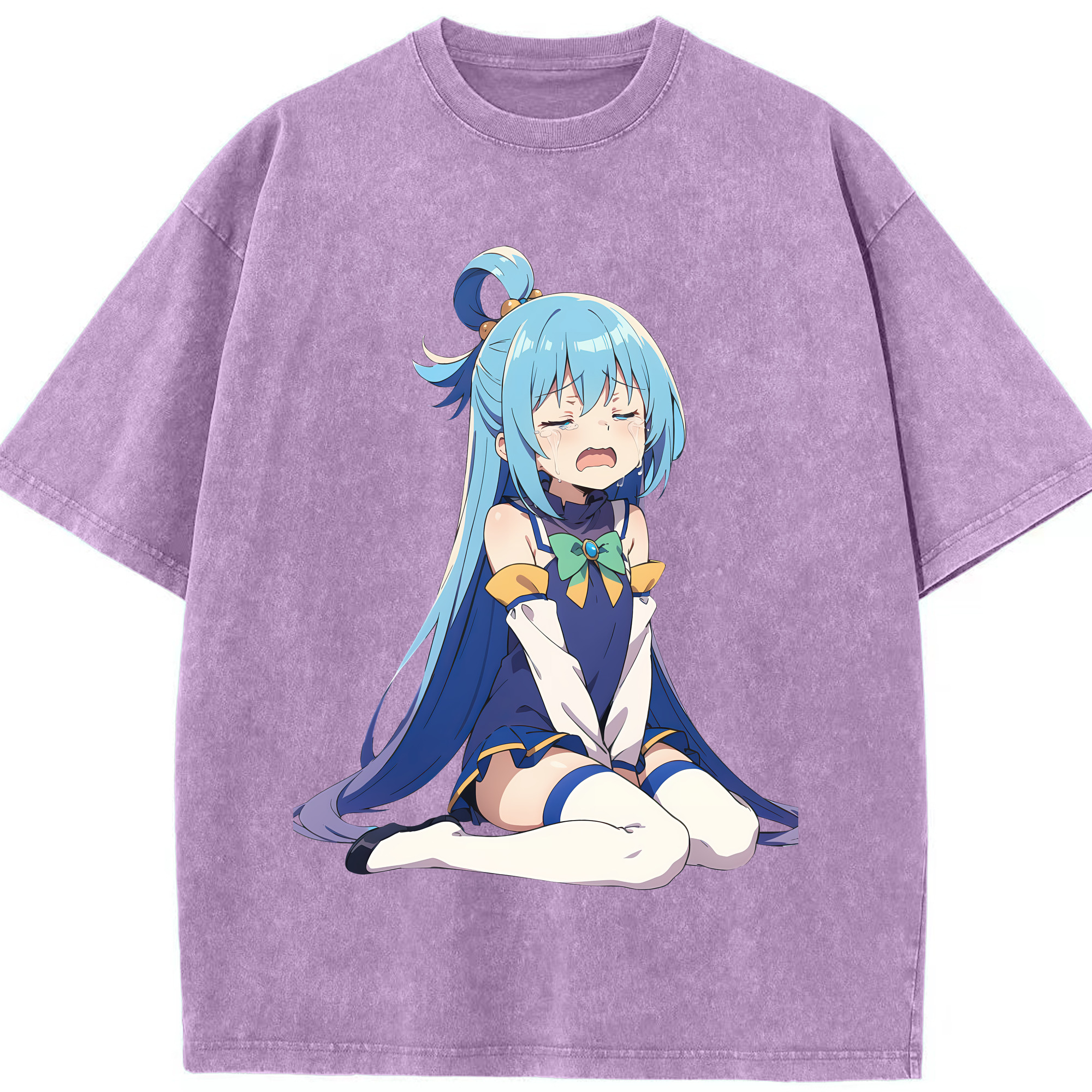 （画像用） 転スラ Regarding Reincarnated to Slime 綿100% ヴィンテージ風 半袖Tシャツ（フロントプリント）