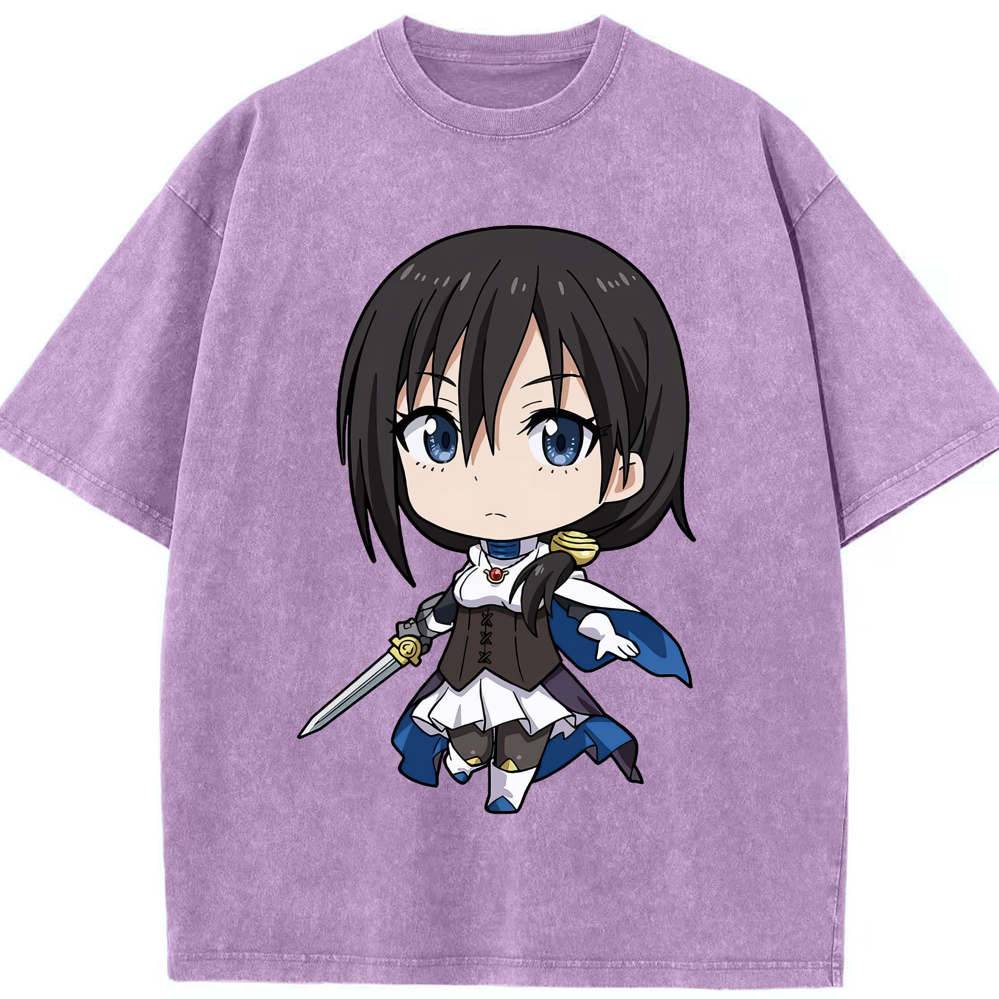 （画像用） 転スラ Regarding Reincarnated to Slime 綿100% ヴィンテージ風 半袖Tシャツ（フロントプリント）