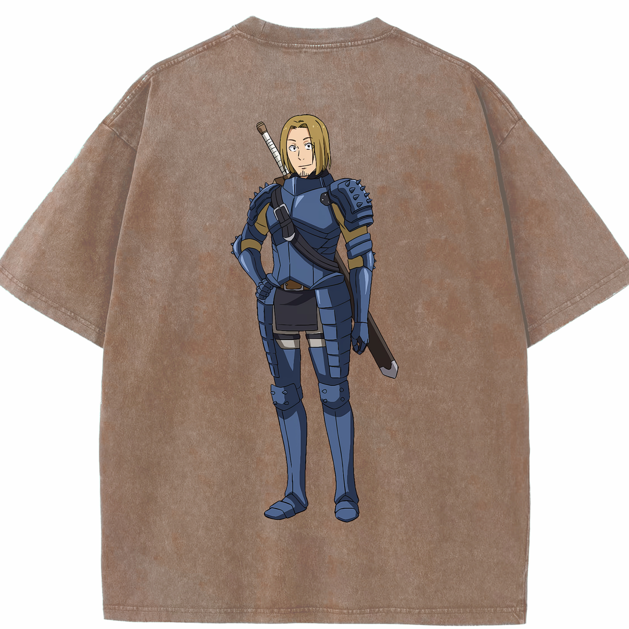 （画像用） 転スラ Regarding Reincarnated to Slime 綿100% ヴィンテージ風 半袖Tシャツ（背面プリント）