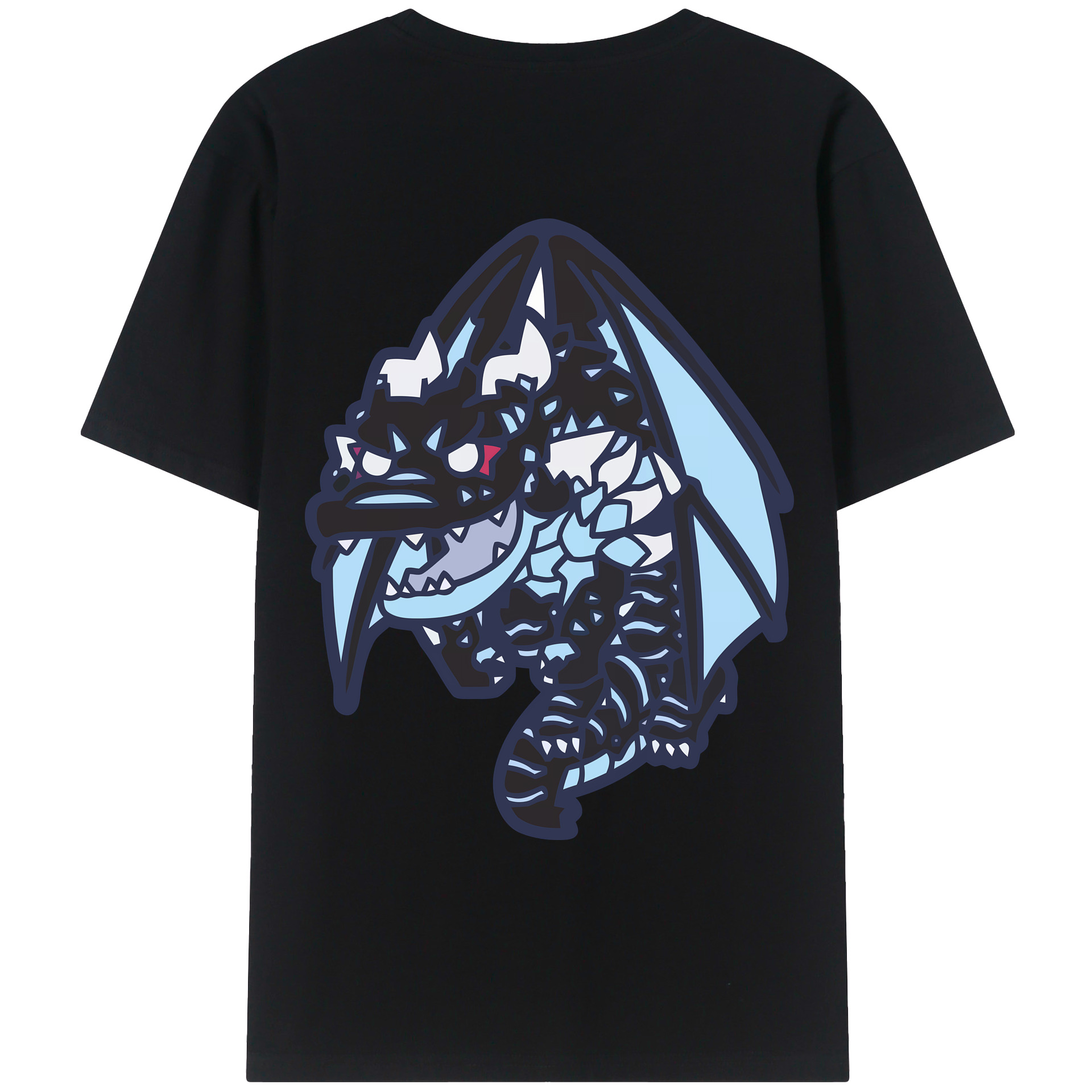 （画像用） 転スラ Regarding Reincarnated to Slime 綿100％ メンズ半袖Tシャツ（バックプリント） 通気性