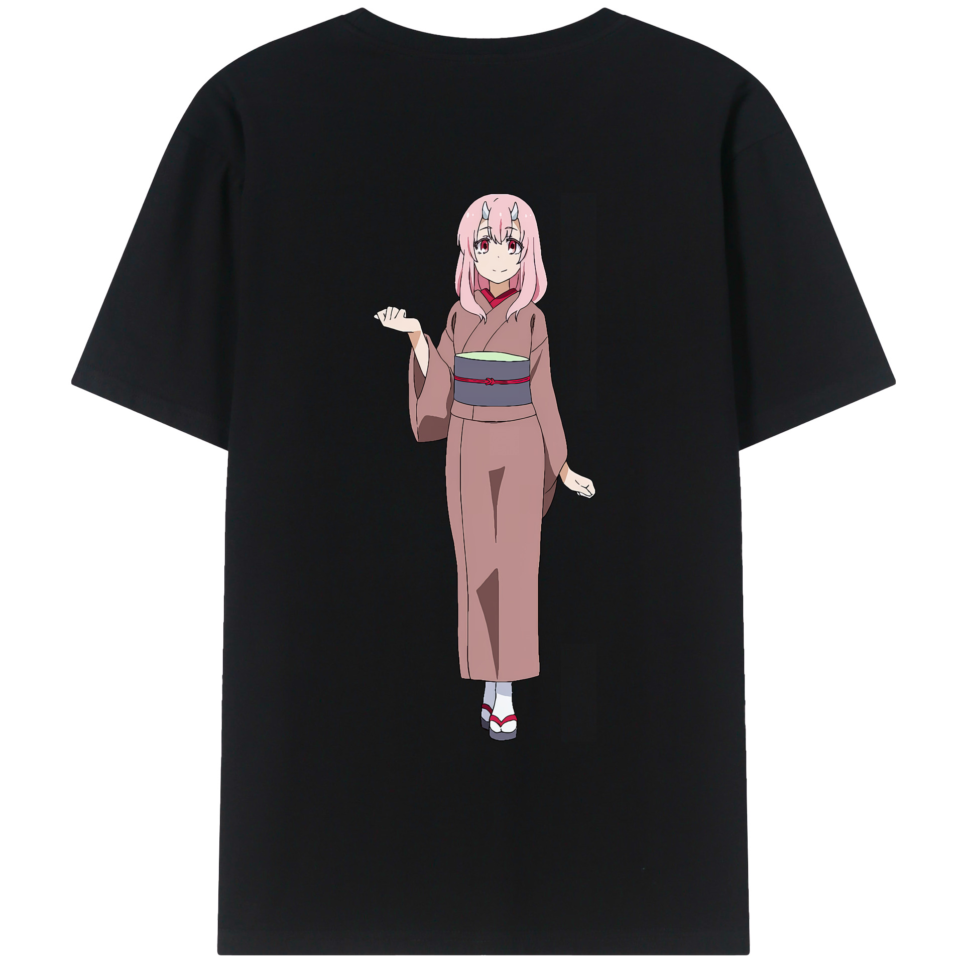 （画像用） 転スラ Regarding Reincarnated to Slime 綿100％ メンズ半袖Tシャツ（バックプリント） 通気性