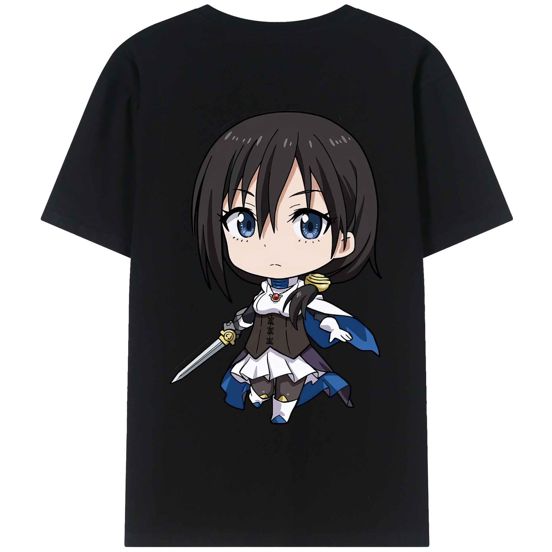（画像用） 転スラ Regarding Reincarnated to Slime 綿100％ メンズ半袖Tシャツ（バックプリント） 通気性