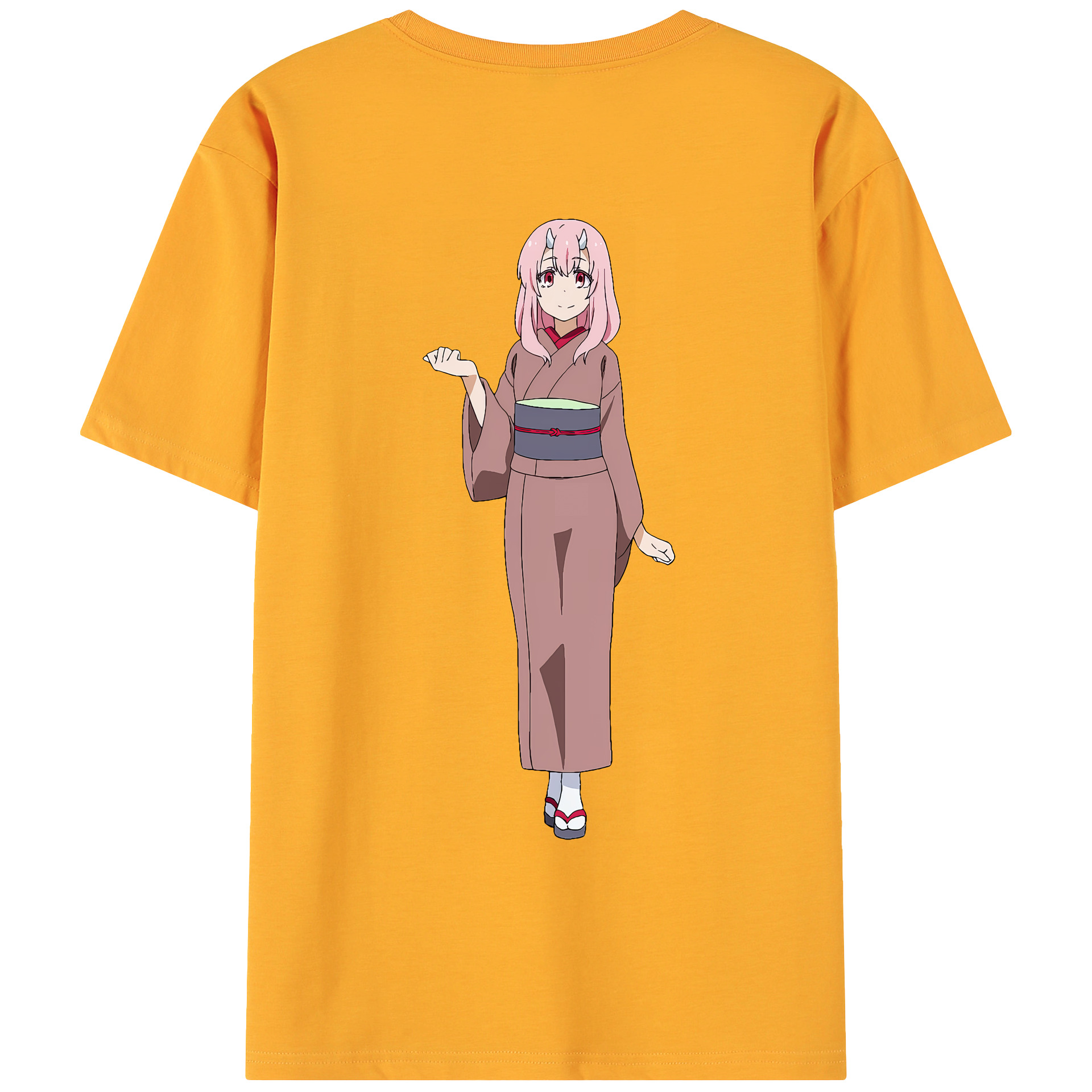 （画像用） 転スラ Regarding Reincarnated to Slime 綿100％ メンズ半袖Tシャツ（バックプリント） 通気性