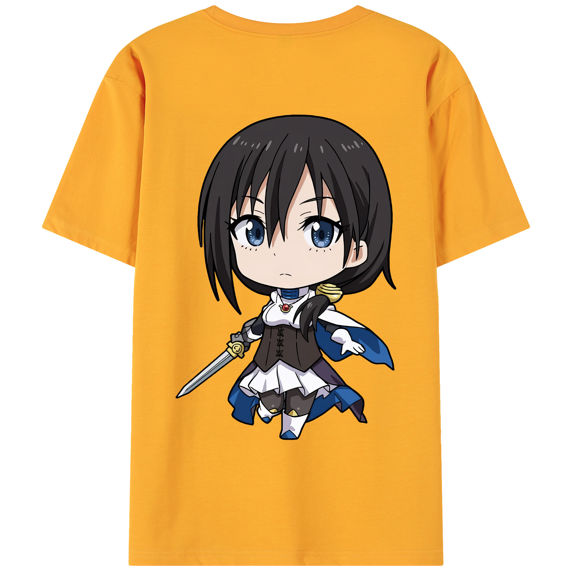 （画像用） 転スラ Regarding Reincarnated to Slime 綿100％ メンズ半袖Tシャツ（バックプリント） 通気性