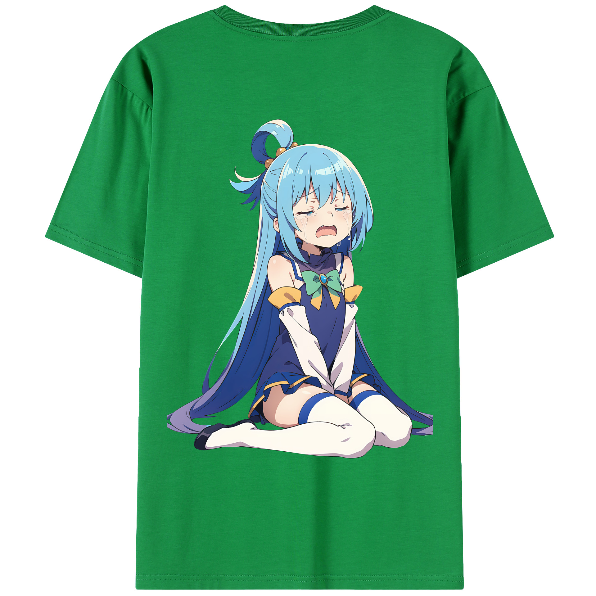 （画像用） 転スラ Regarding Reincarnated to Slime 綿100％ メンズ半袖Tシャツ（バックプリント） 通気性