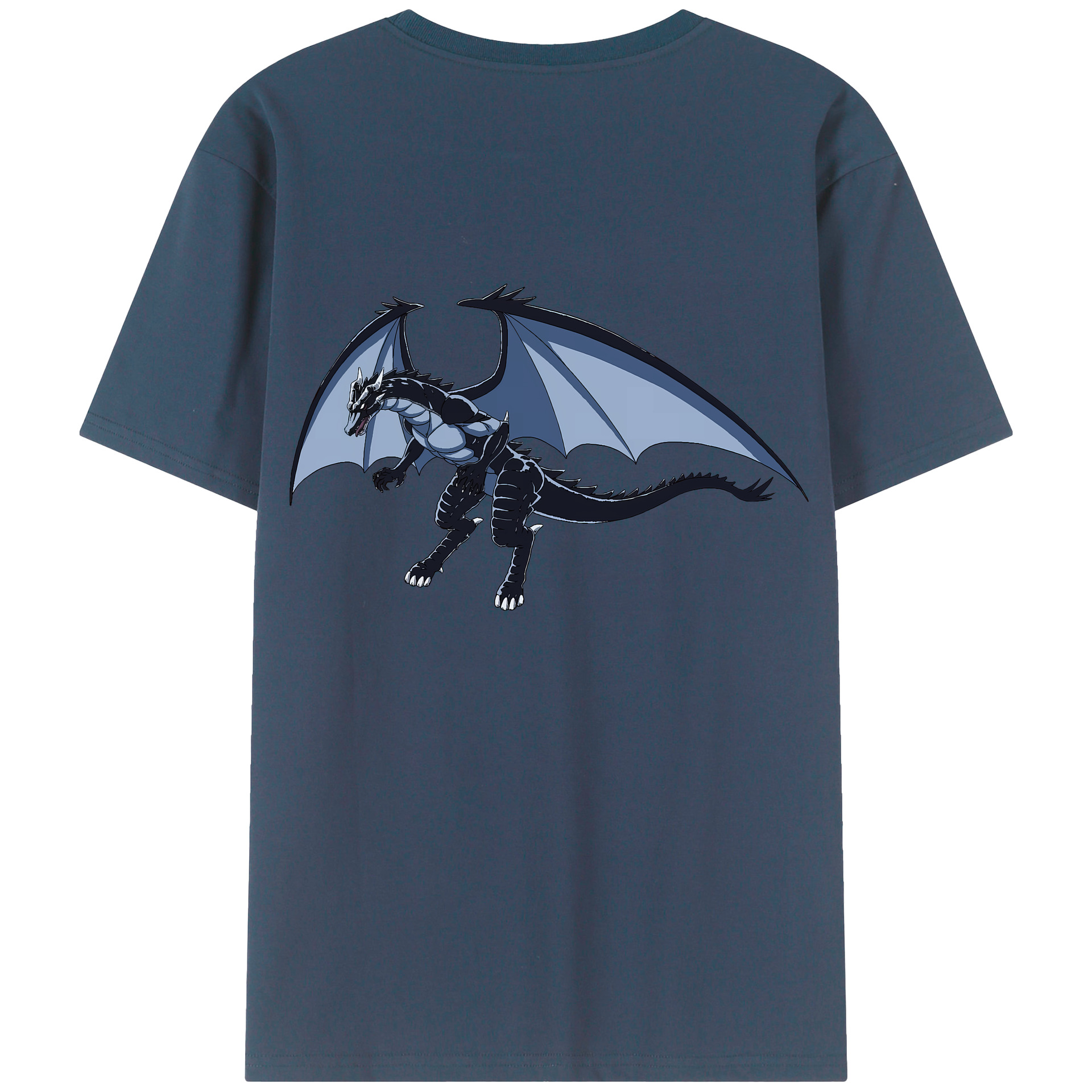 （画像用） 転スラ Regarding Reincarnated to Slime 綿100％ メンズ半袖Tシャツ（バックプリント） 通気性