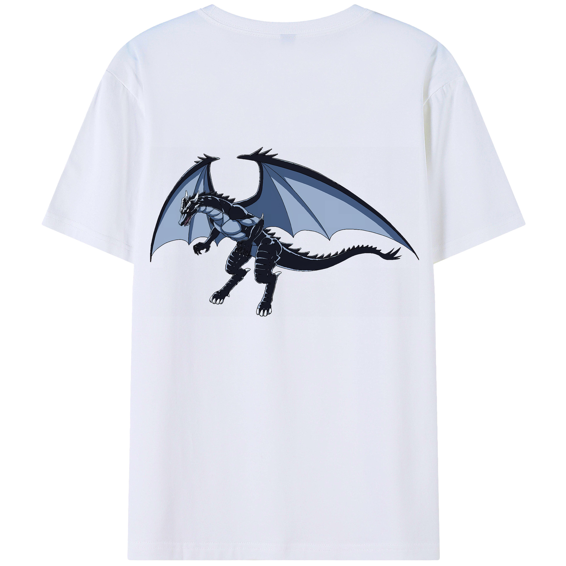 （画像用） 転スラ Regarding Reincarnated to Slime 綿100％ メンズ半袖Tシャツ（バックプリント） 通気性
