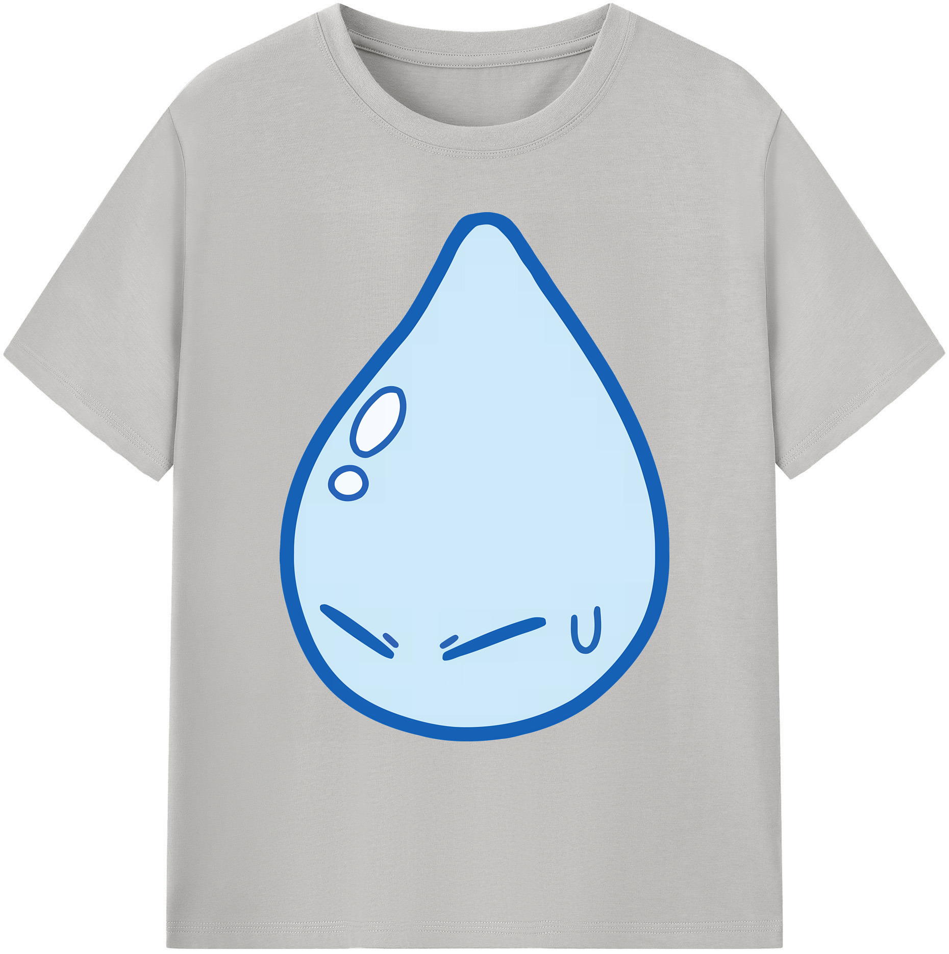 （画像用） 転スラ Regarding Reincarnated to Slime 綿100％ メンズ半袖Tシャツ｜肌触りやわらか＆通気性