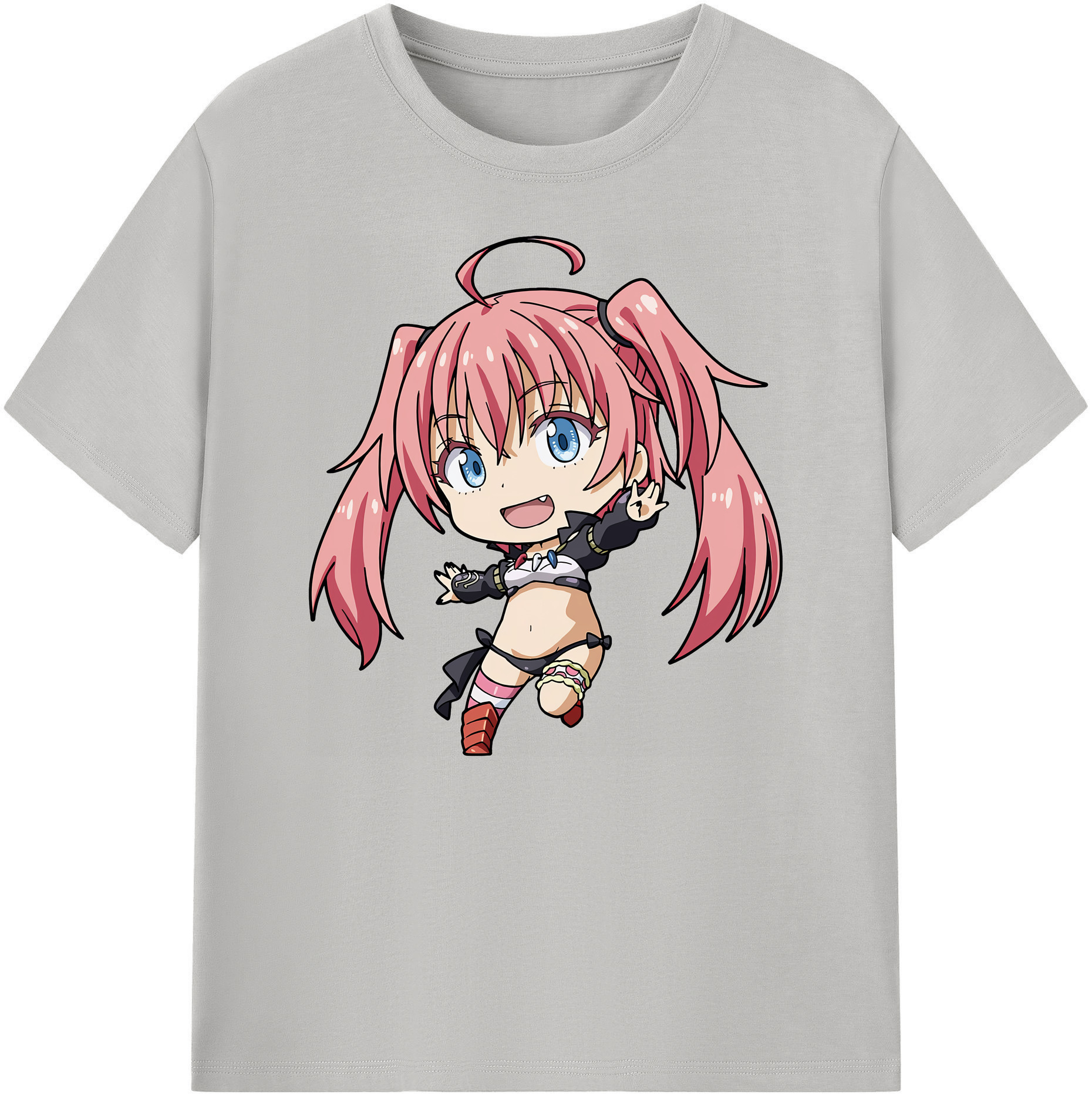 （画像用） 転スラ Regarding Reincarnated to Slime 綿100％ メンズ半袖Tシャツ｜肌触りやわらか＆通気性