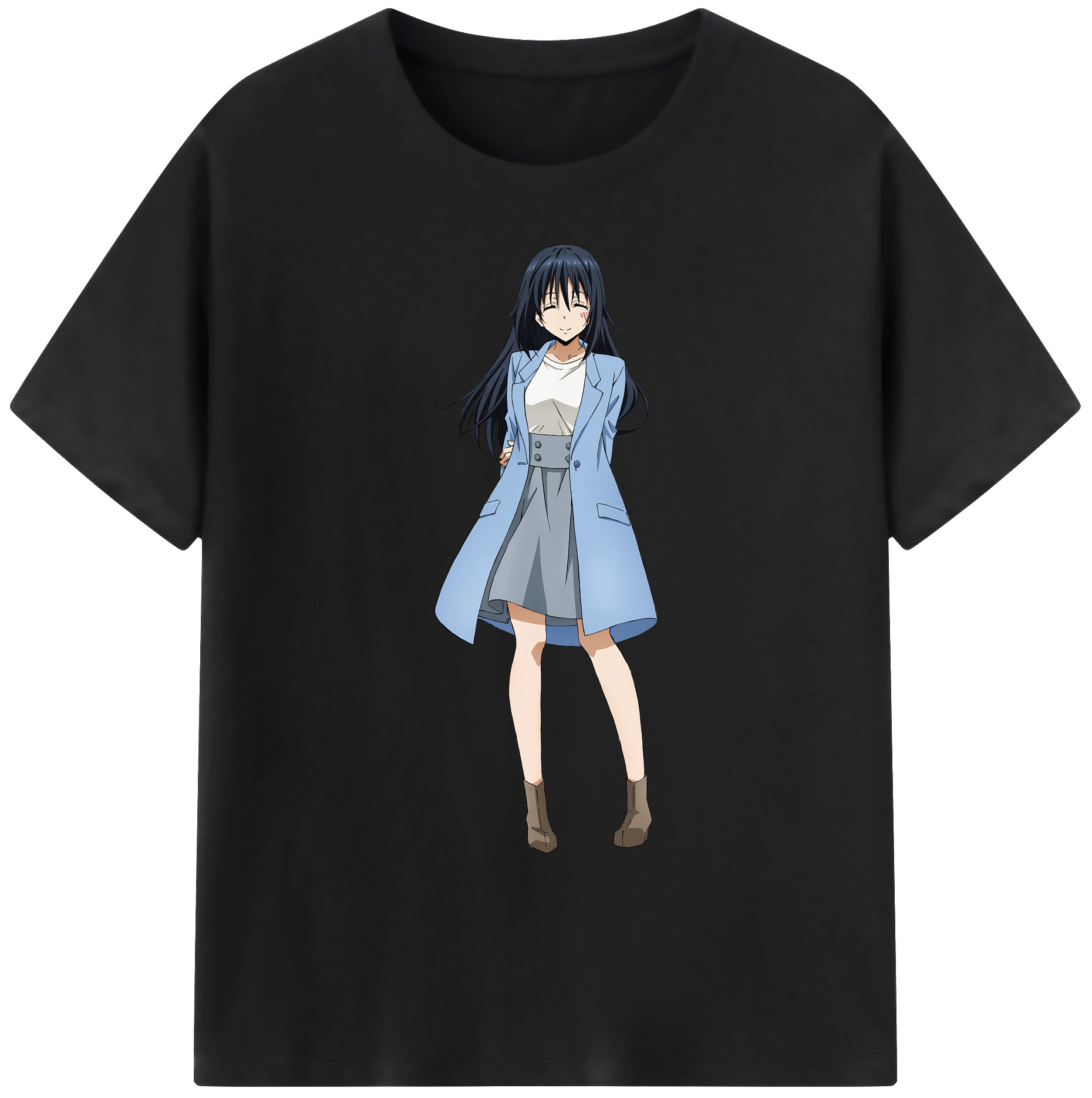 （画像用） 転スラ Regarding Reincarnated to Slime 綿100％ メンズ半袖Tシャツ｜肌触りやわらか＆通気性