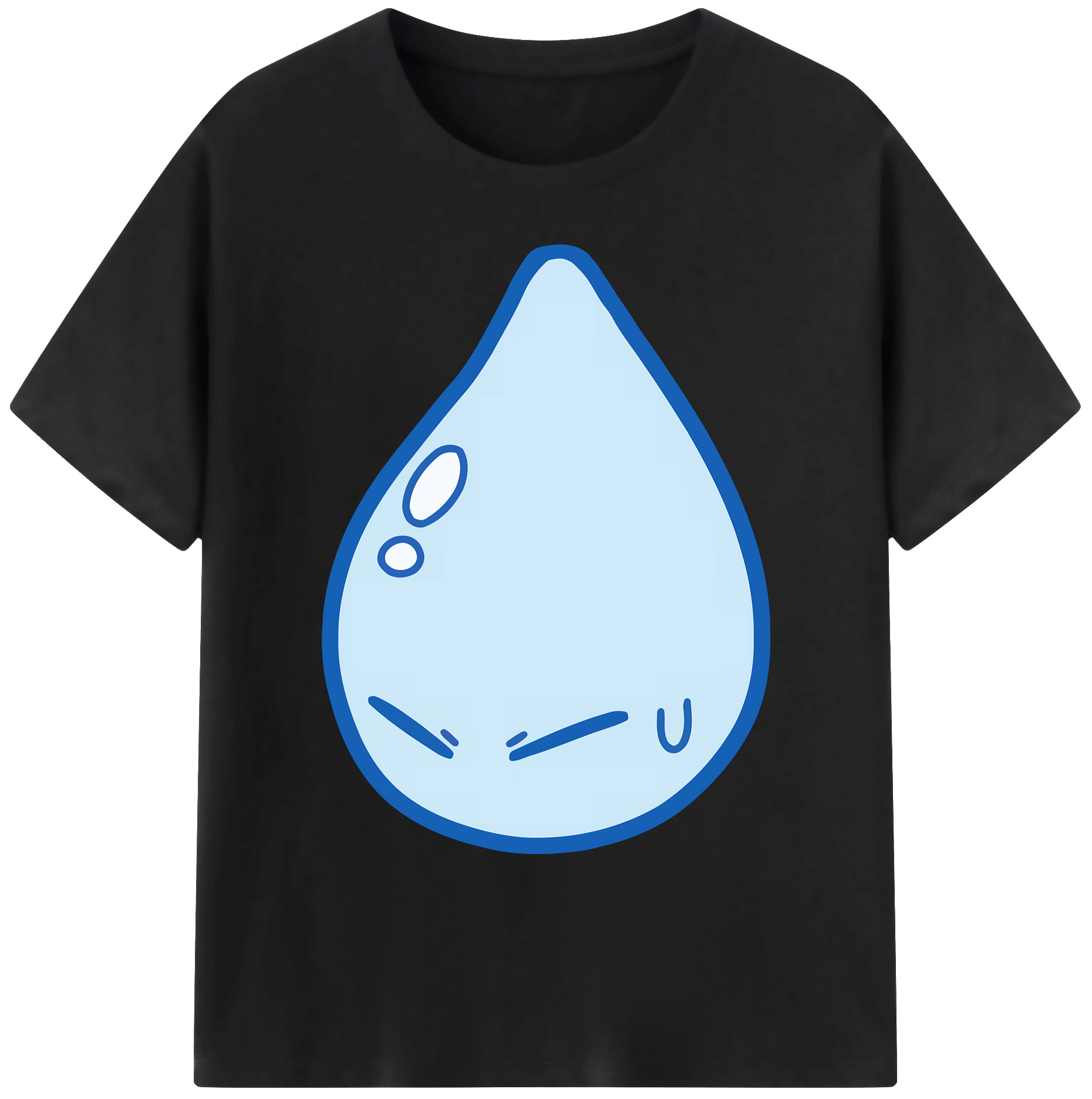 （画像用） 転スラ Regarding Reincarnated to Slime 綿100％ メンズ半袖Tシャツ｜肌触りやわらか＆通気性
