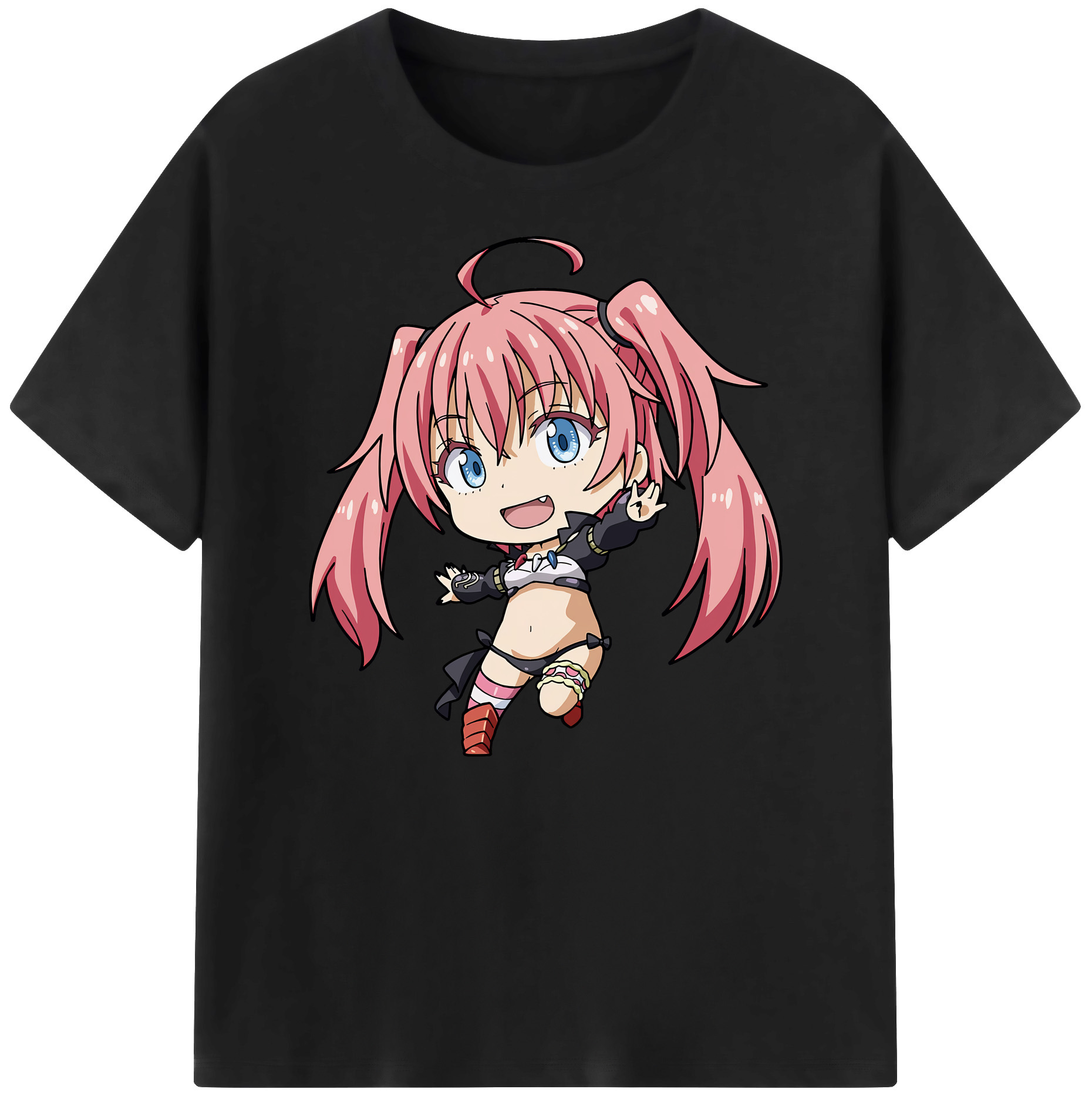 （画像用） 転スラ Regarding Reincarnated to Slime 綿100％ メンズ半袖Tシャツ｜肌触りやわらか＆通気性