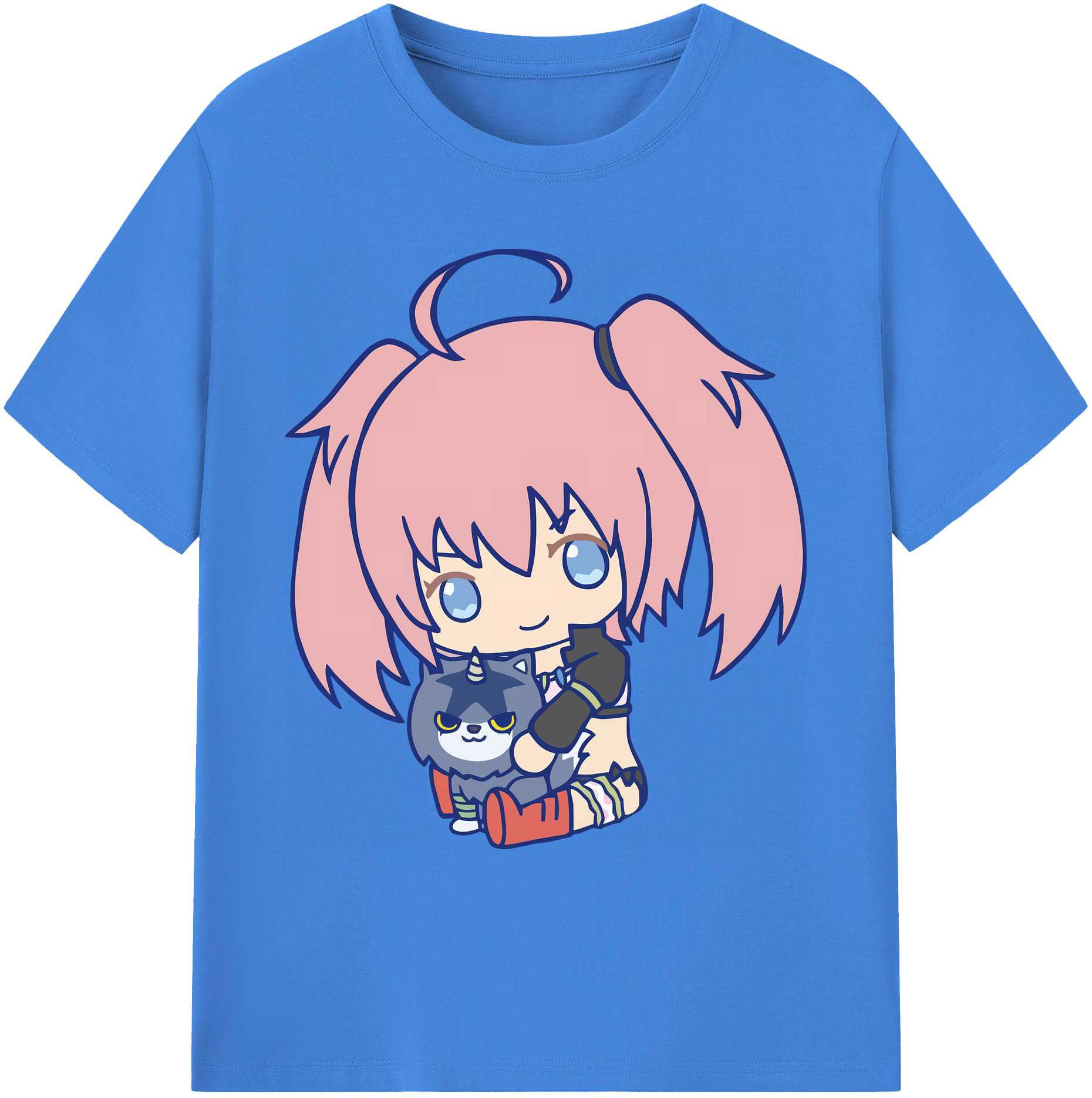 （画像用） 転スラ Regarding Reincarnated to Slime 綿100％ メンズ半袖Tシャツ｜肌触りやわらか＆通気性