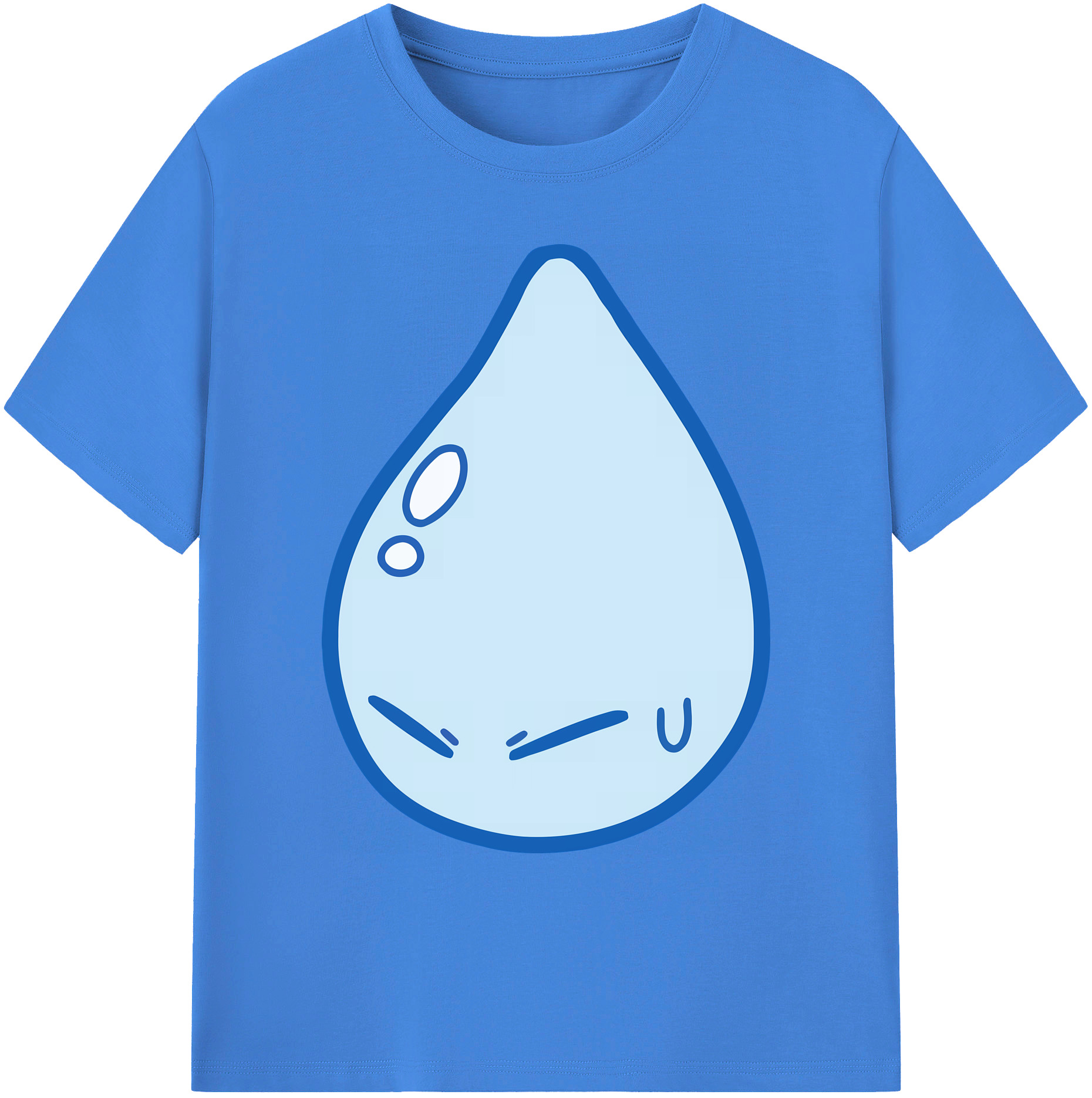 （画像用） 転スラ Regarding Reincarnated to Slime 綿100％ メンズ半袖Tシャツ｜肌触りやわらか＆通気性