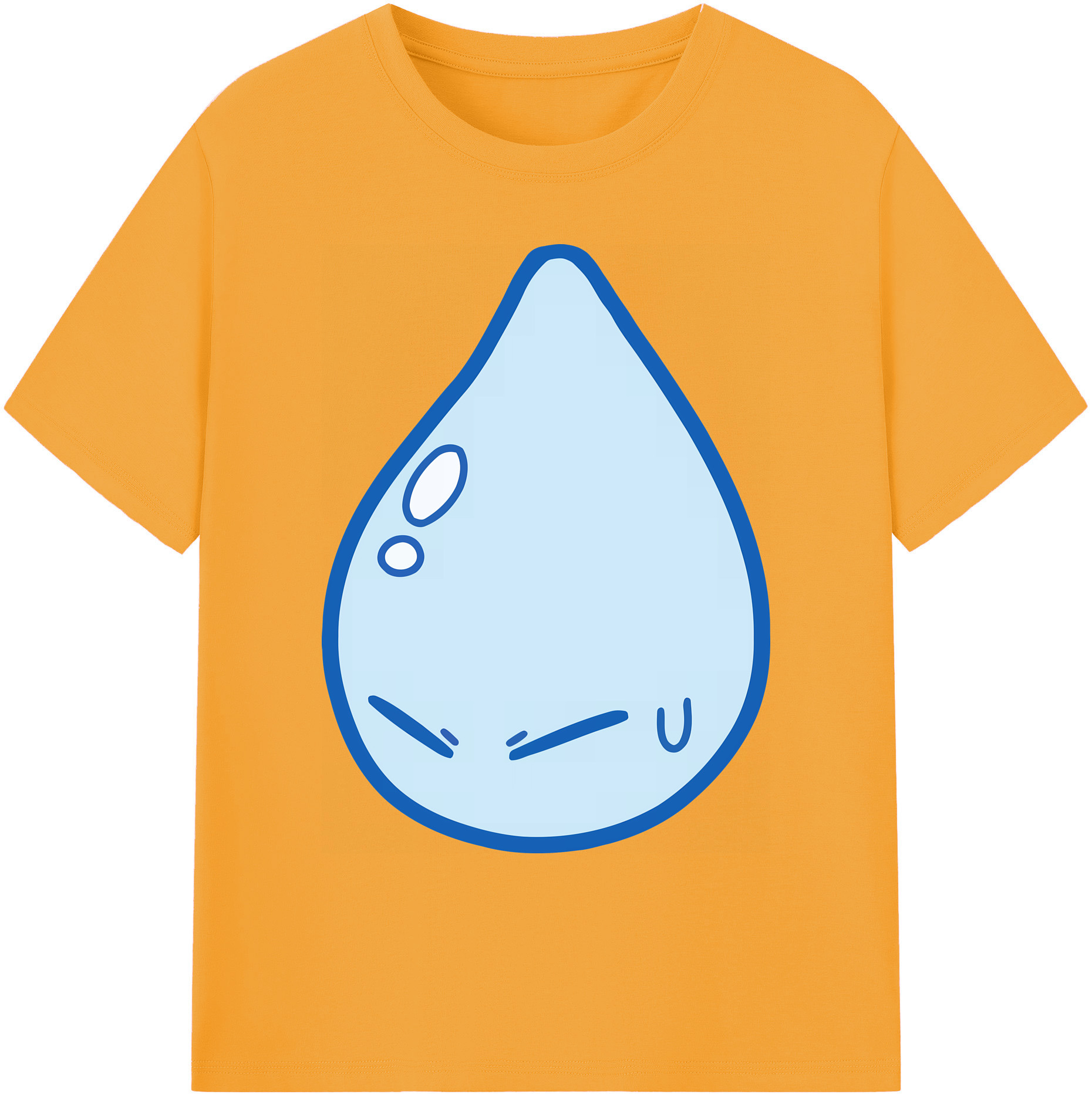 （画像用） 転スラ Regarding Reincarnated to Slime 綿100％ メンズ半袖Tシャツ｜肌触りやわらか＆通気性