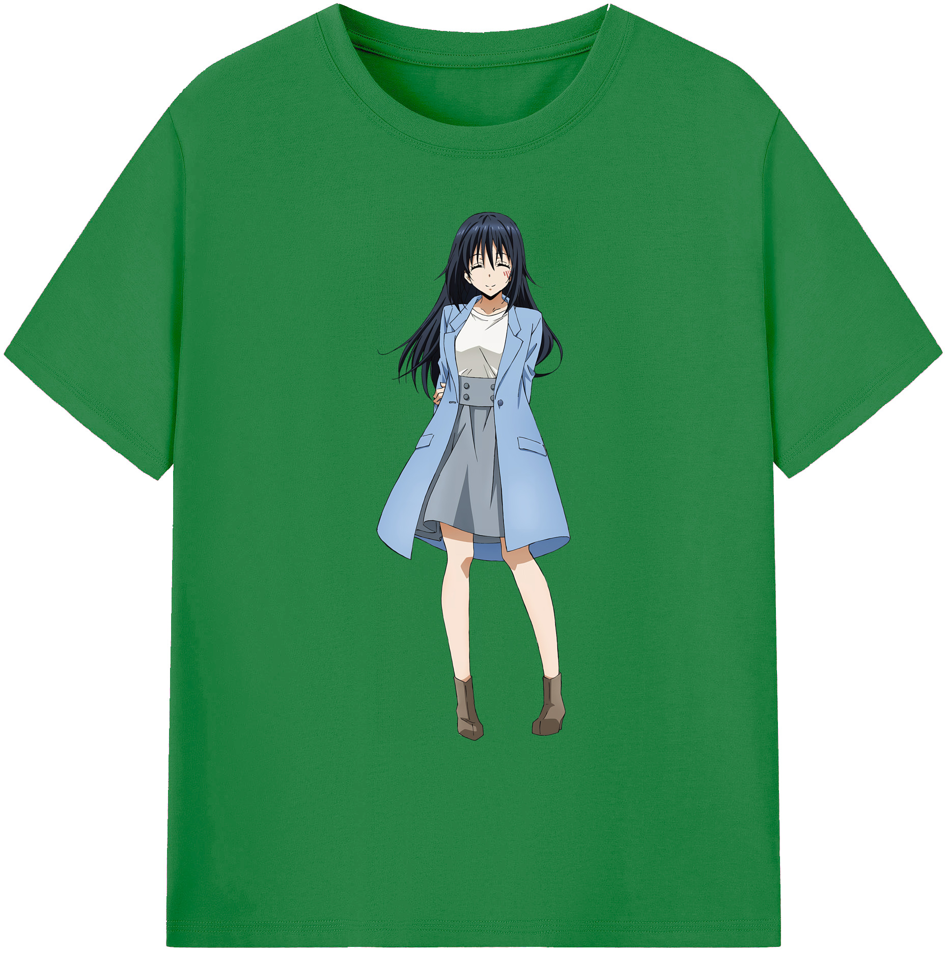 （画像用） 転スラ Regarding Reincarnated to Slime 綿100％ メンズ半袖Tシャツ｜肌触りやわらか＆通気性