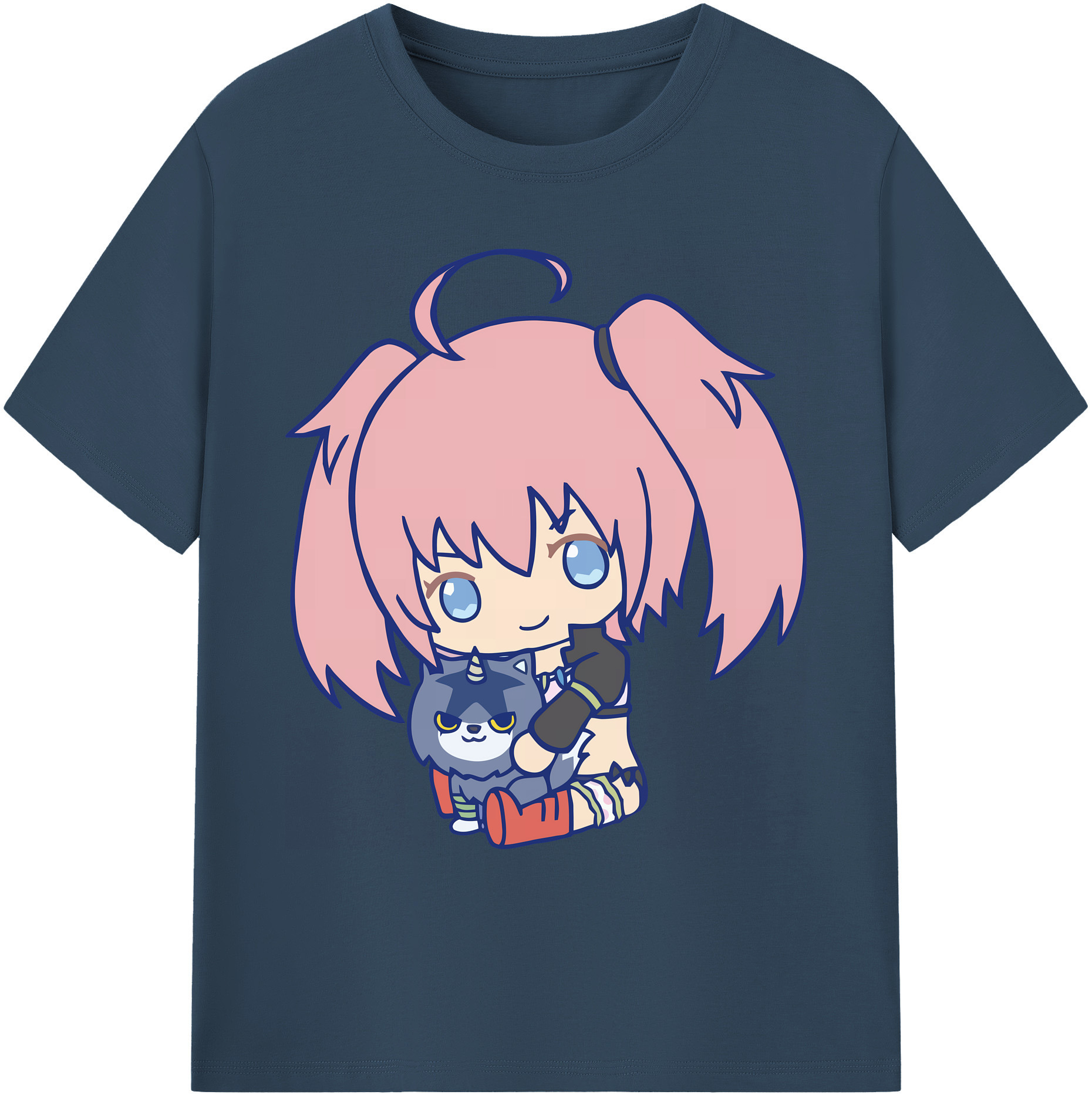 （画像用） 転スラ Regarding Reincarnated to Slime 綿100％ メンズ半袖Tシャツ｜肌触りやわらか＆通気性