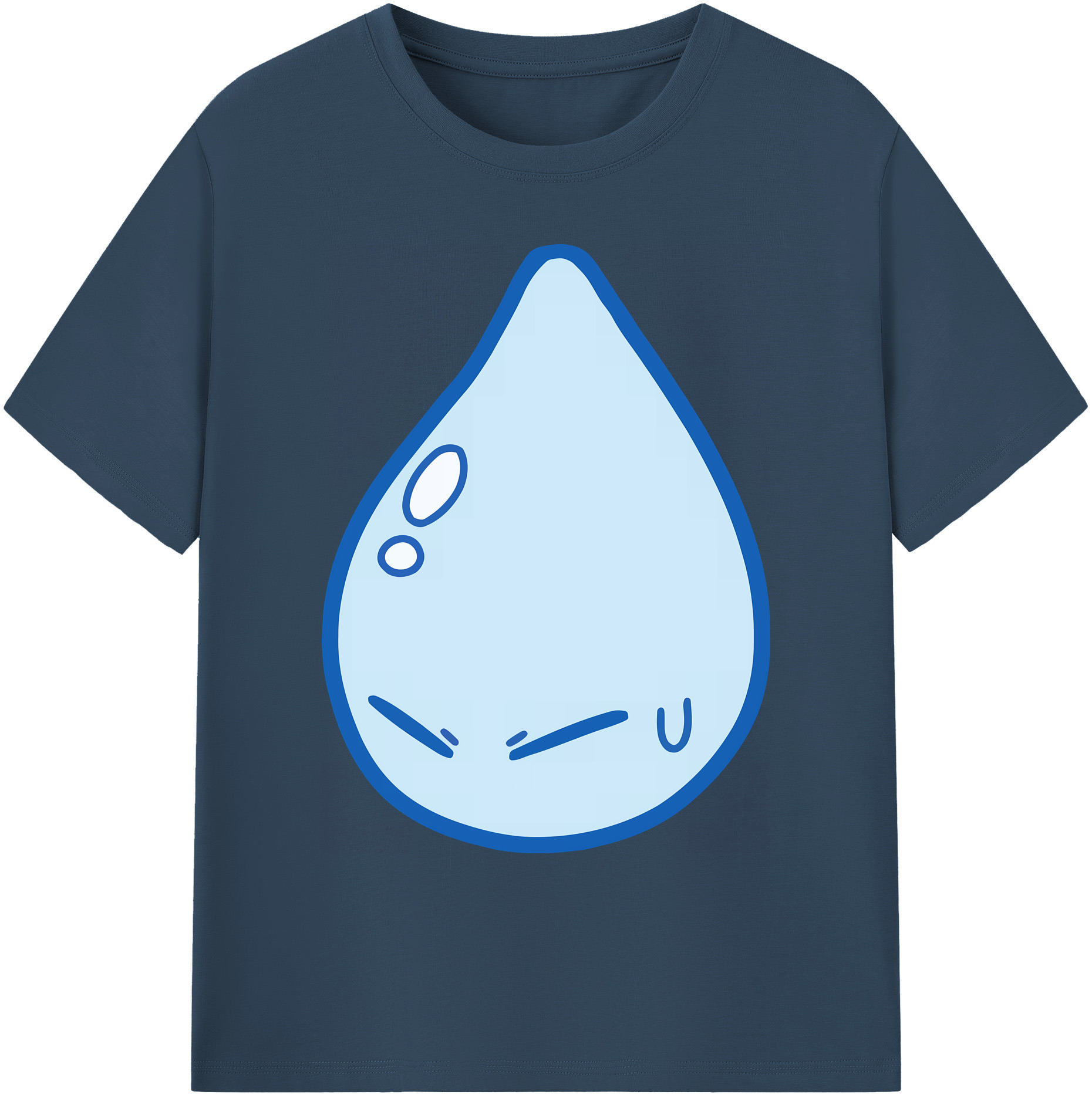 （画像用） 転スラ Regarding Reincarnated to Slime 綿100％ メンズ半袖Tシャツ｜肌触りやわらか＆通気性