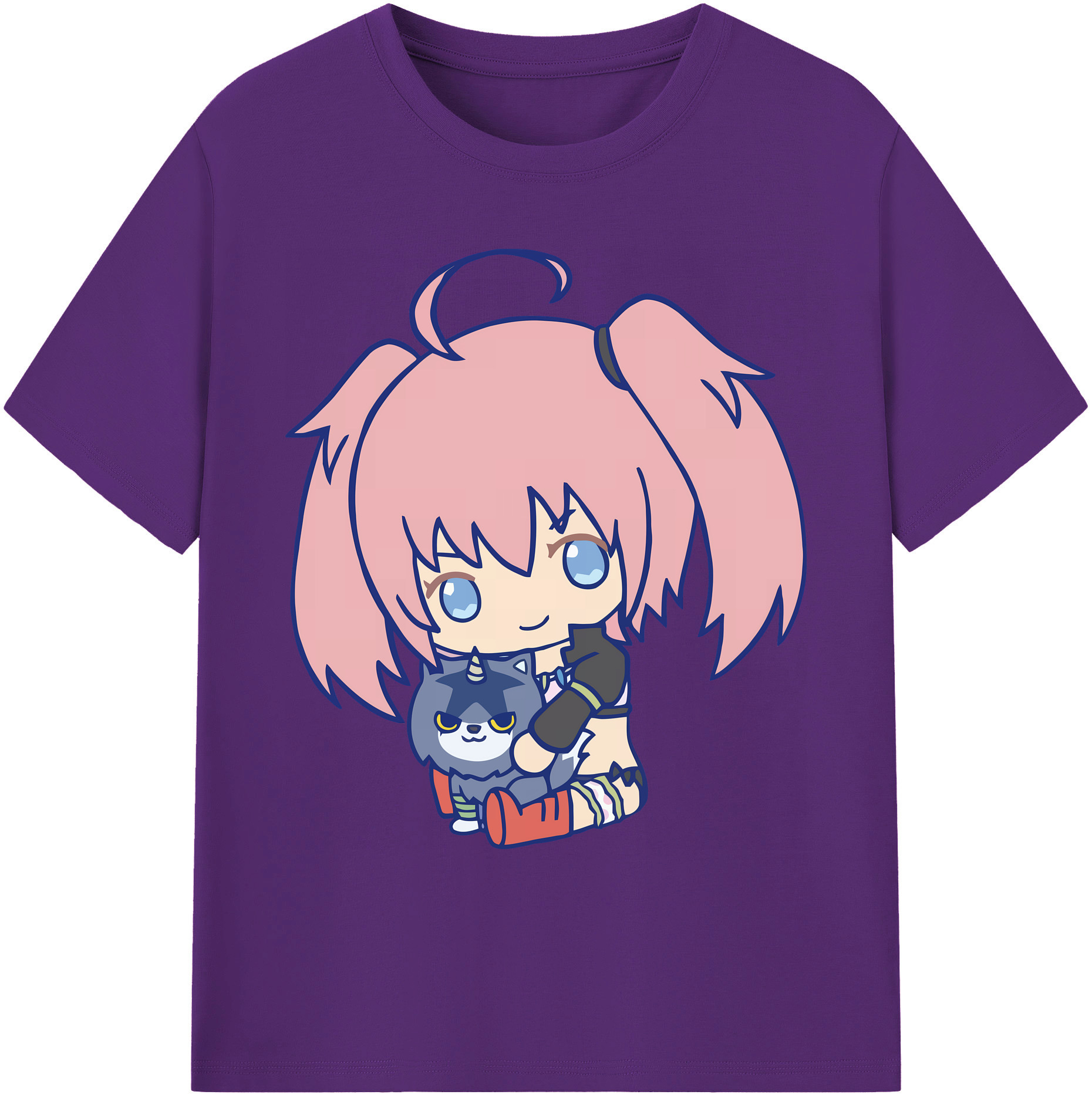 （画像用） 転スラ Regarding Reincarnated to Slime 綿100％ メンズ半袖Tシャツ｜肌触りやわらか＆通気性