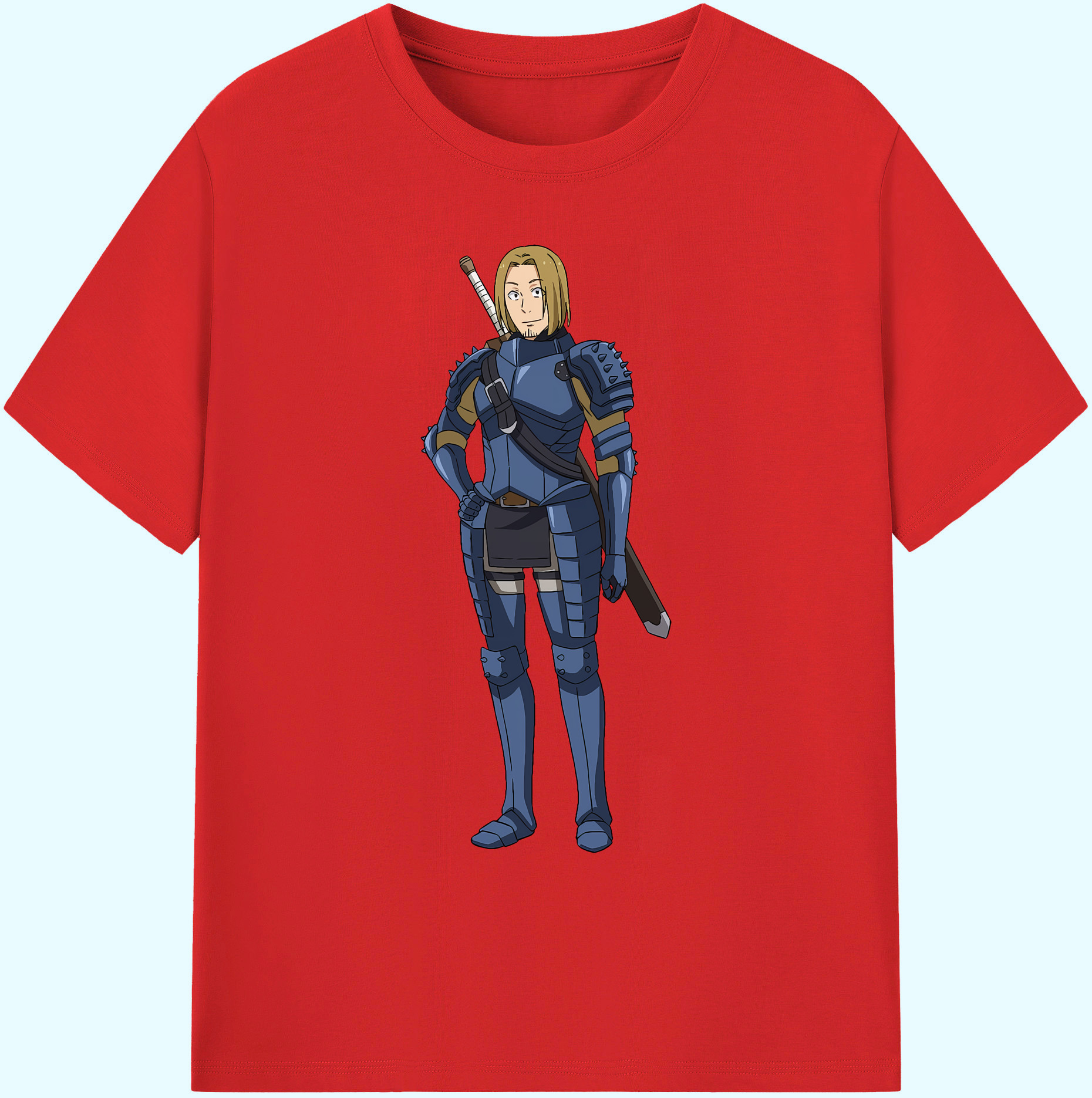 （画像用） 転スラ Regarding Reincarnated to Slime 綿100％ メンズ半袖Tシャツ｜肌触りやわらか＆通気性