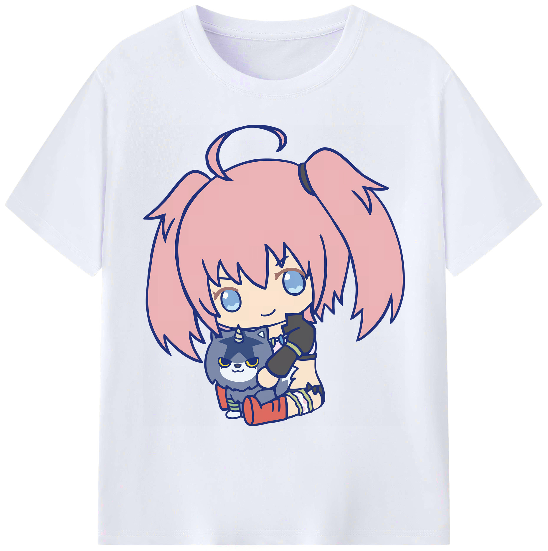 （画像用） 転スラ Regarding Reincarnated to Slime 綿100％ メンズ半袖Tシャツ｜肌触りやわらか＆通気性