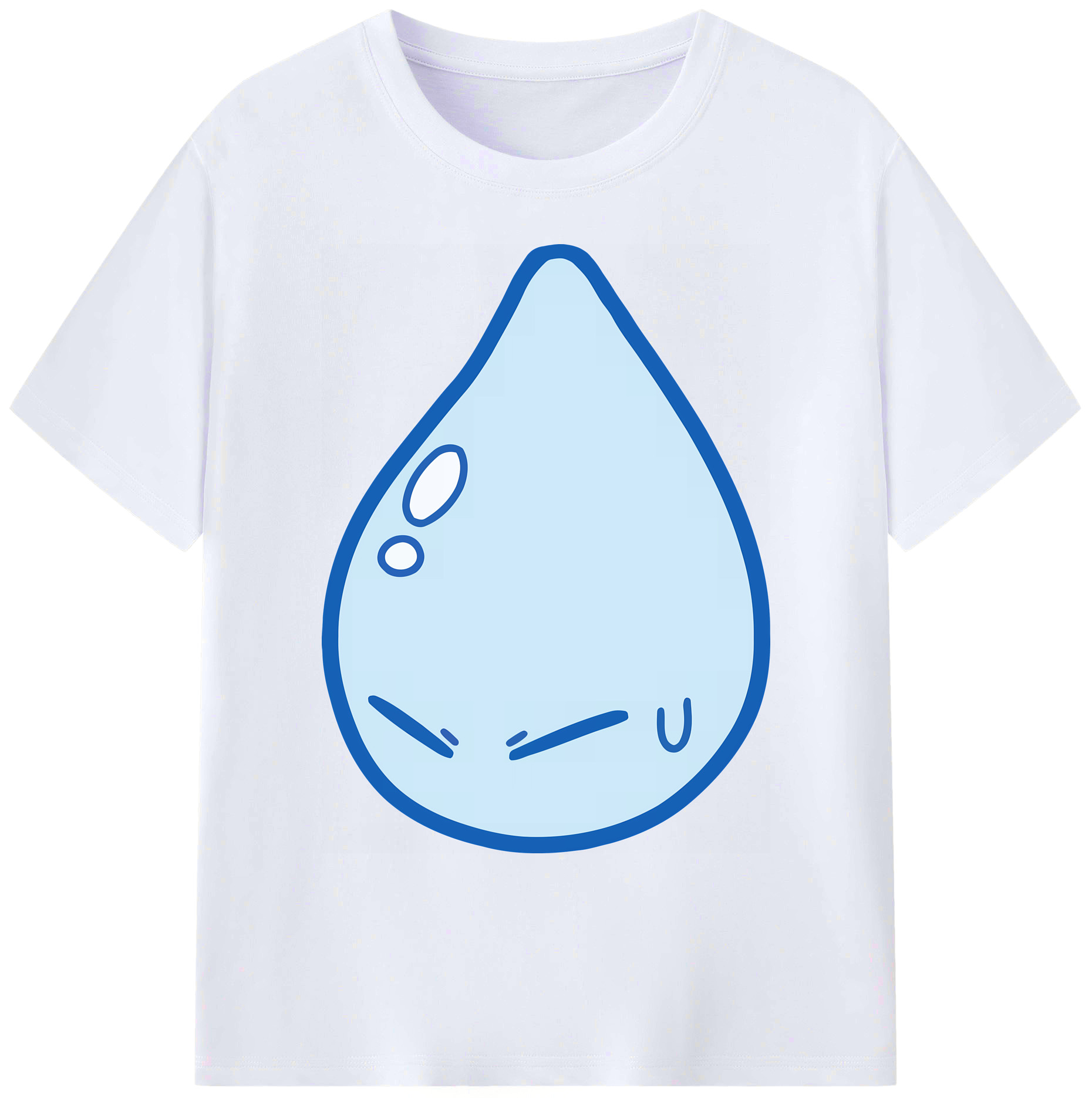 （画像用） 転スラ Regarding Reincarnated to Slime 綿100％ メンズ半袖Tシャツ｜肌触りやわらか＆通気性