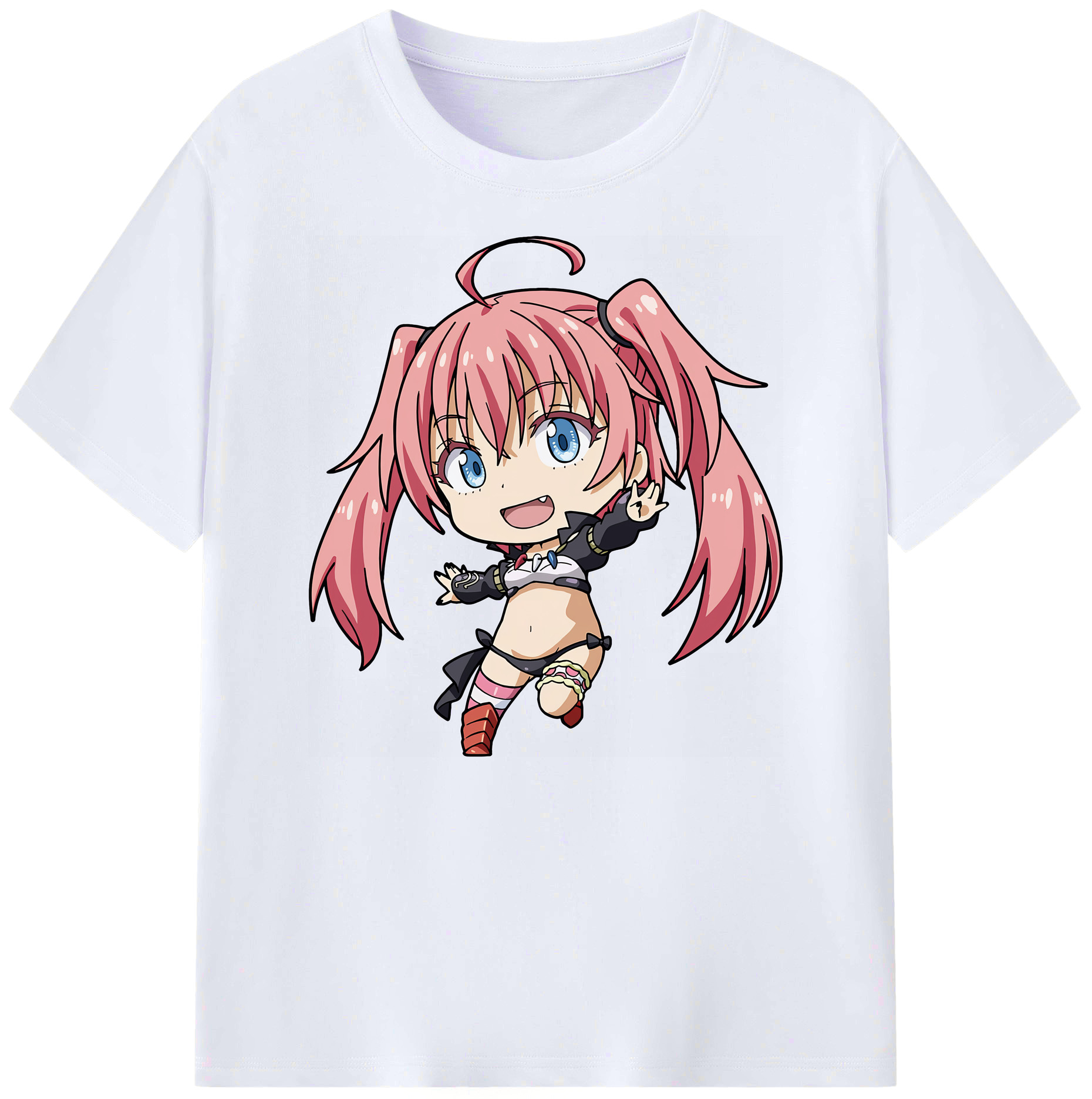 （画像用） 転スラ Regarding Reincarnated to Slime 綿100％ メンズ半袖Tシャツ｜肌触りやわらか＆通気性