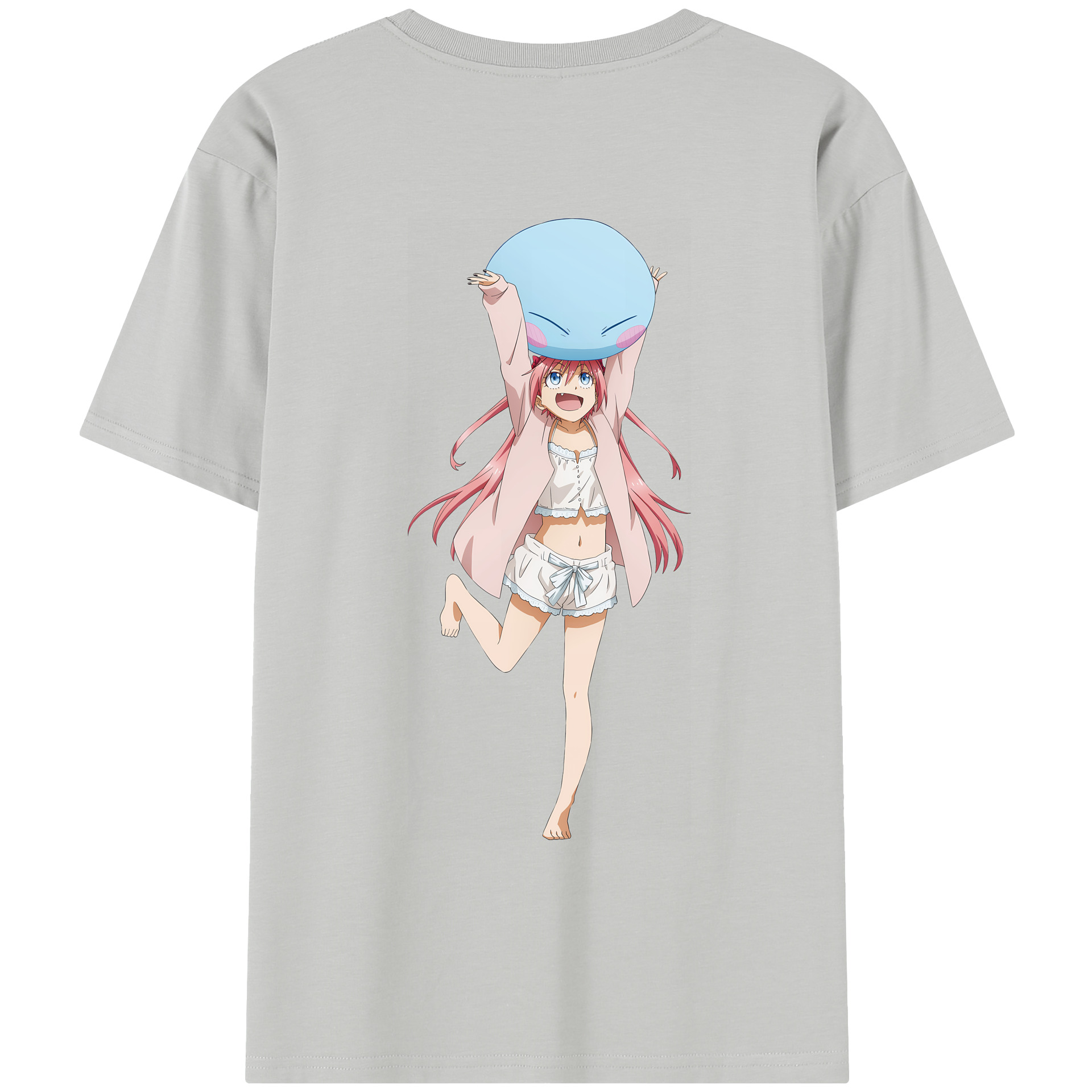 （画像用） 転スラ Regarding Reincarnated to Slime レディース半袖Tシャツ(バックプリント)