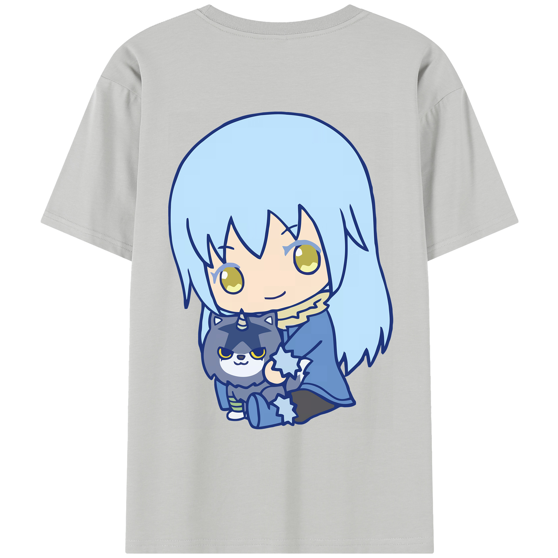 （画像用） 転スラ Regarding Reincarnated to Slime レディース半袖Tシャツ(バックプリント)