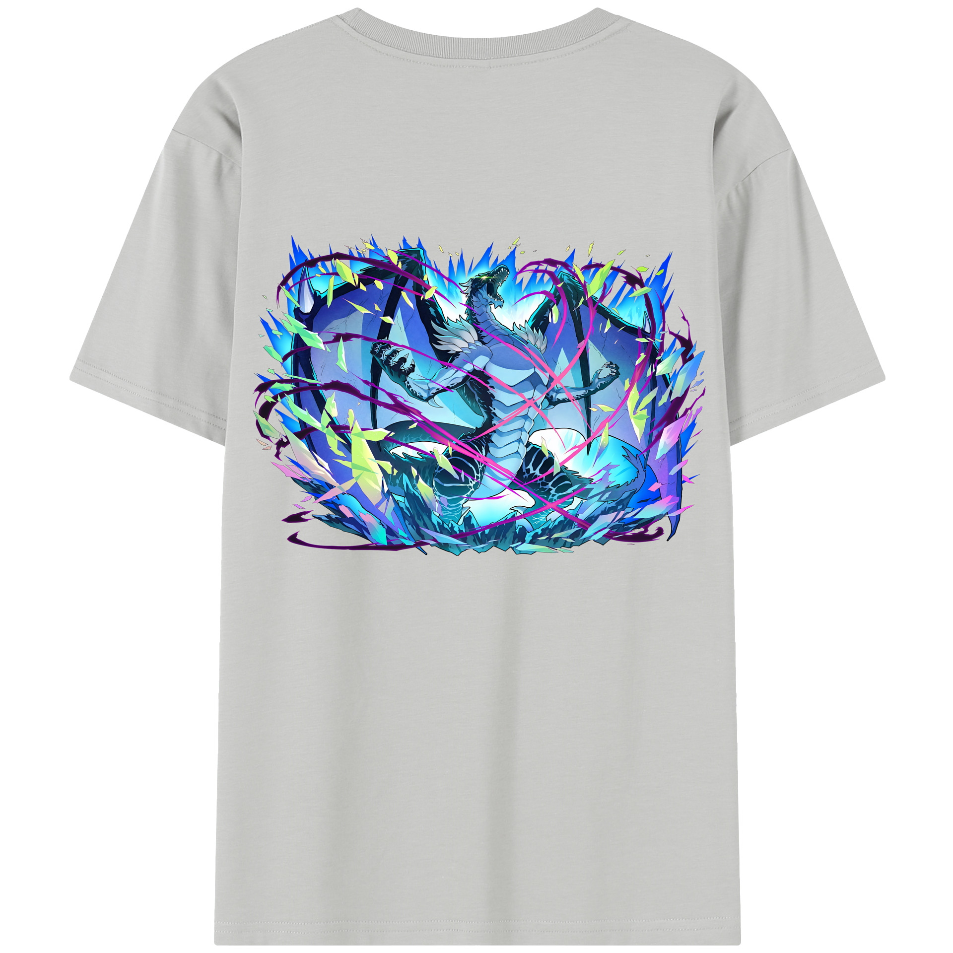（画像用） 転スラ Regarding Reincarnated to Slime レディース半袖Tシャツ(バックプリント)