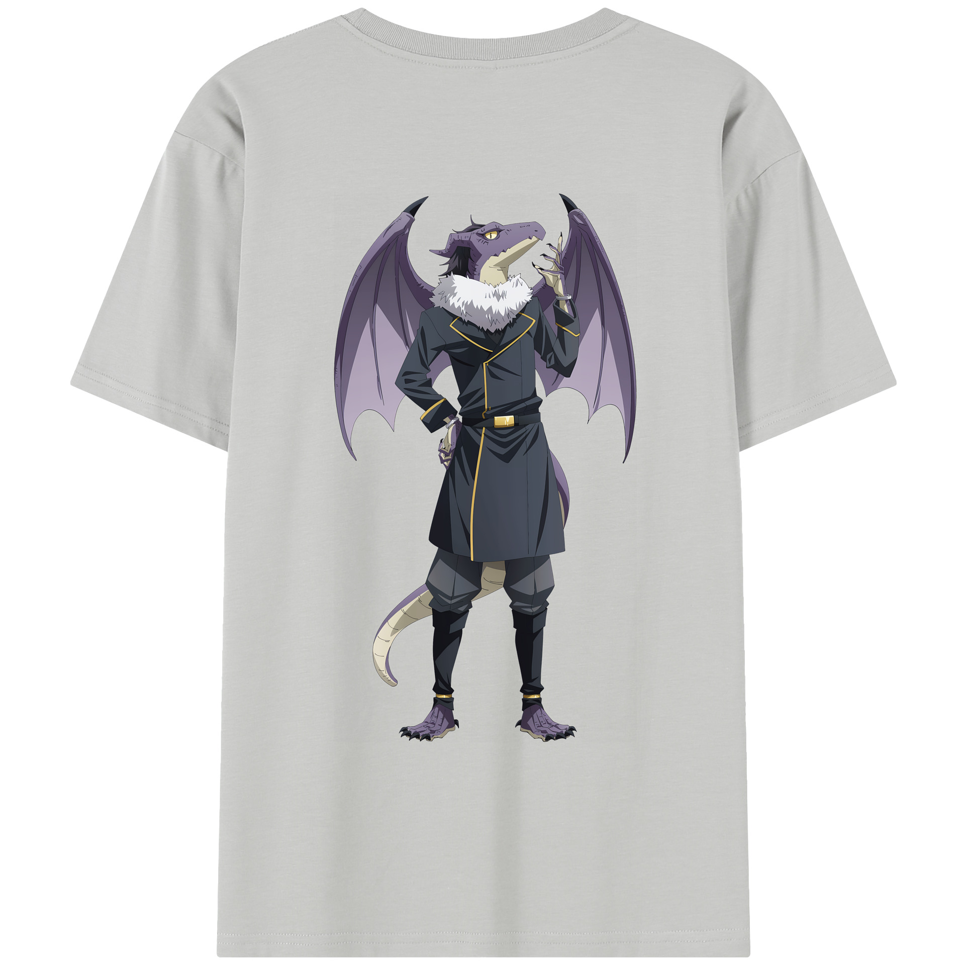 （画像用） 転スラ Regarding Reincarnated to Slime レディース半袖Tシャツ(バックプリント)