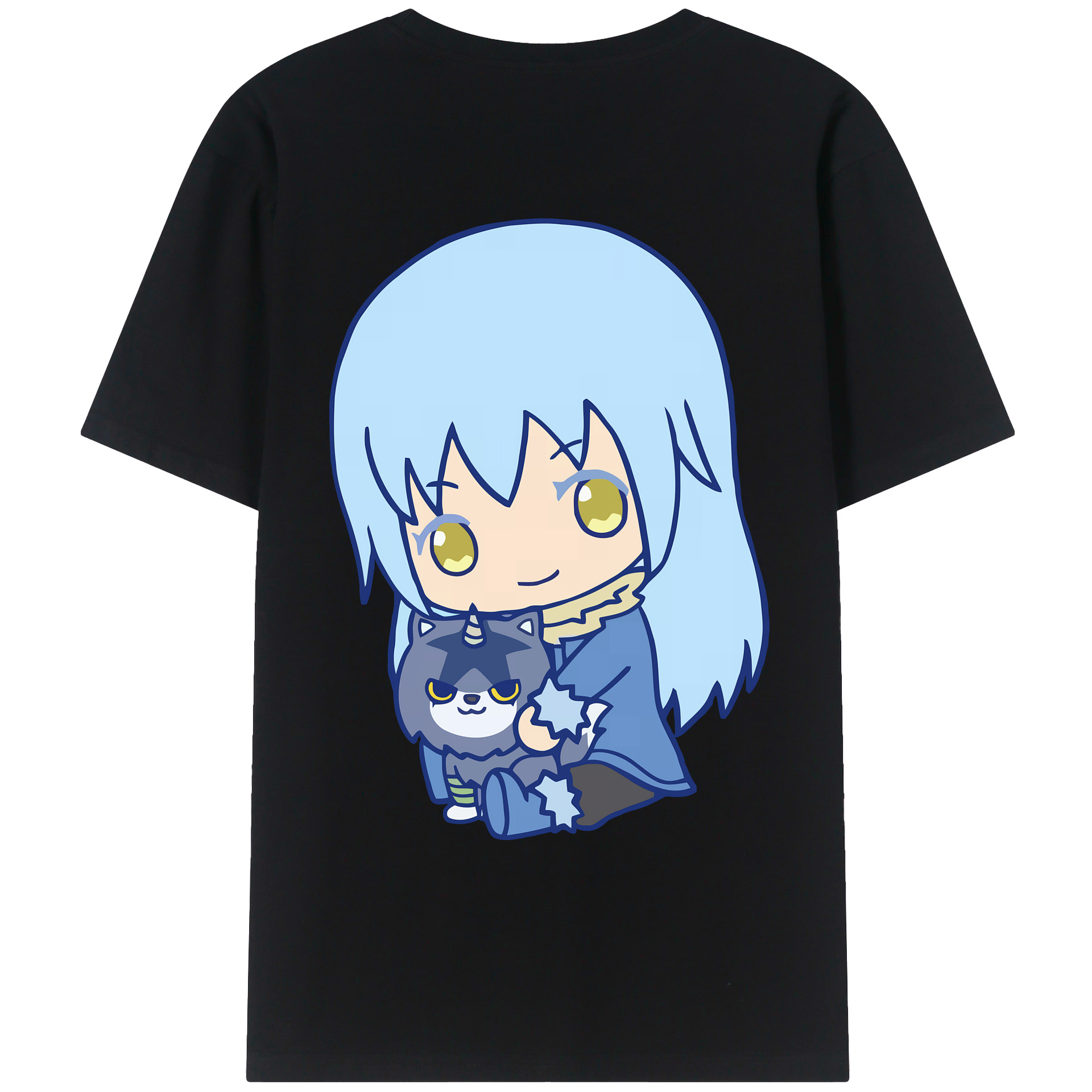 （画像用） 転スラ Regarding Reincarnated to Slime レディース半袖Tシャツ(バックプリント)
