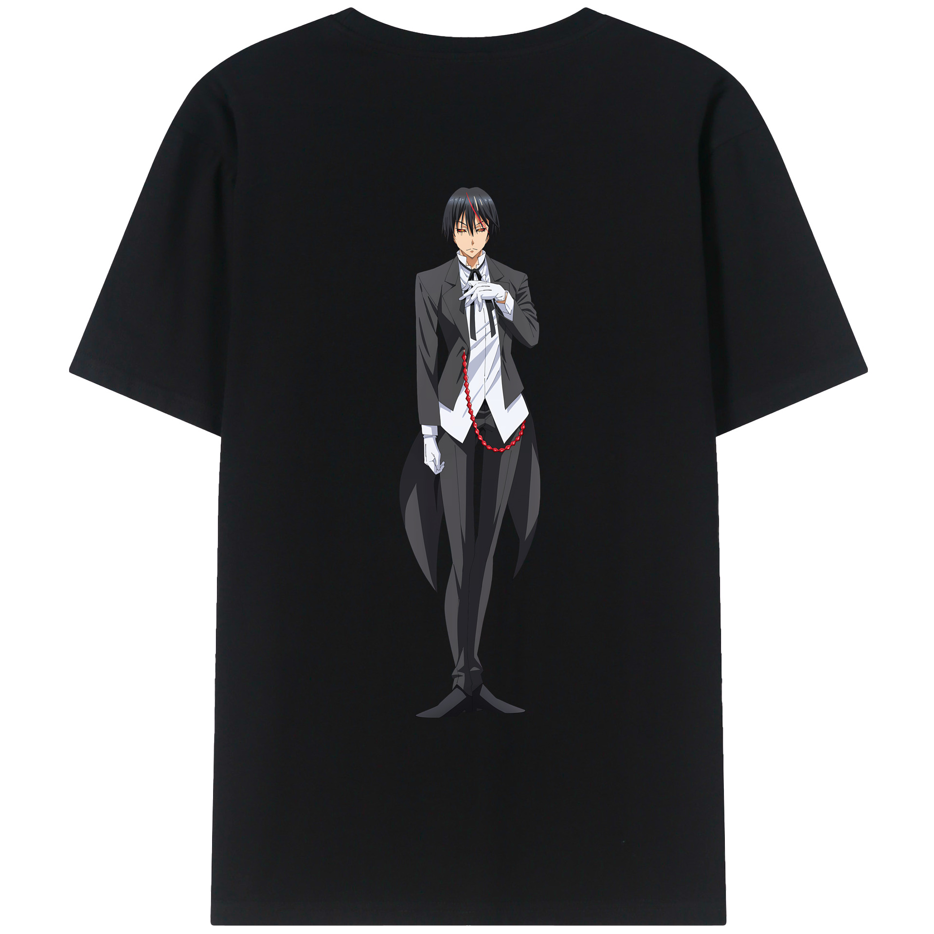 （画像用） 転スラ Regarding Reincarnated to Slime レディース半袖Tシャツ(バックプリント)