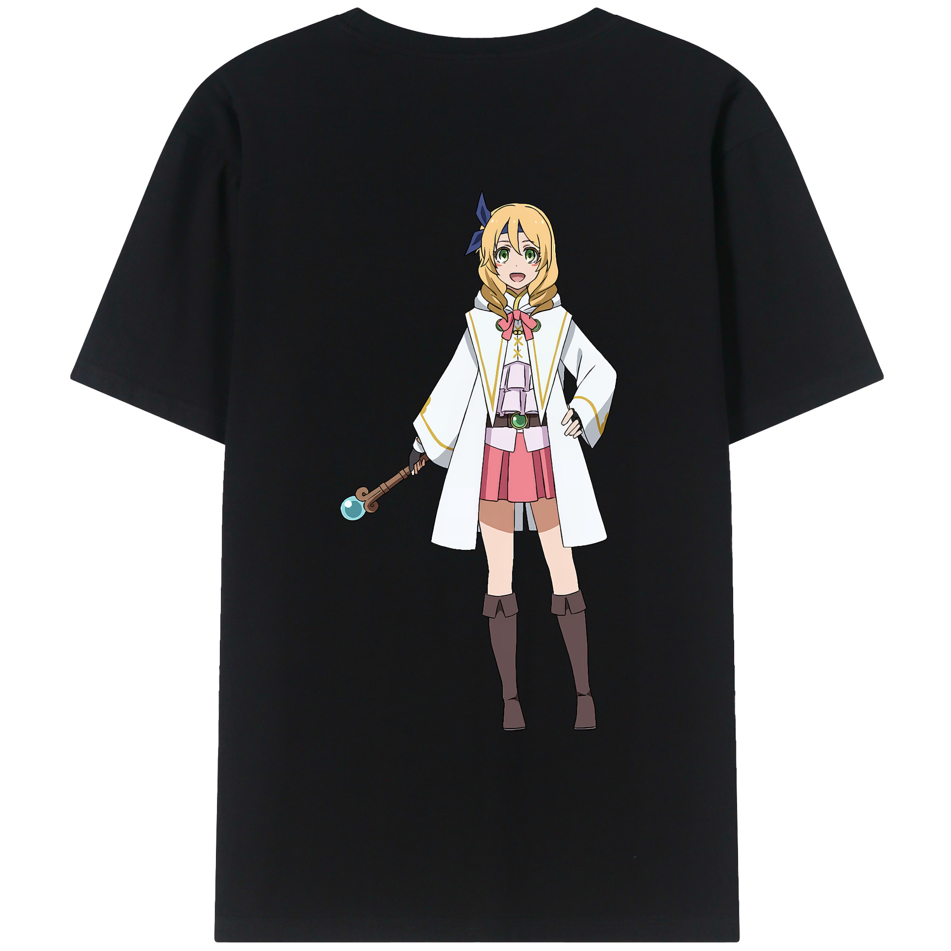 （画像用） 転スラ Regarding Reincarnated to Slime レディース半袖Tシャツ(バックプリント)