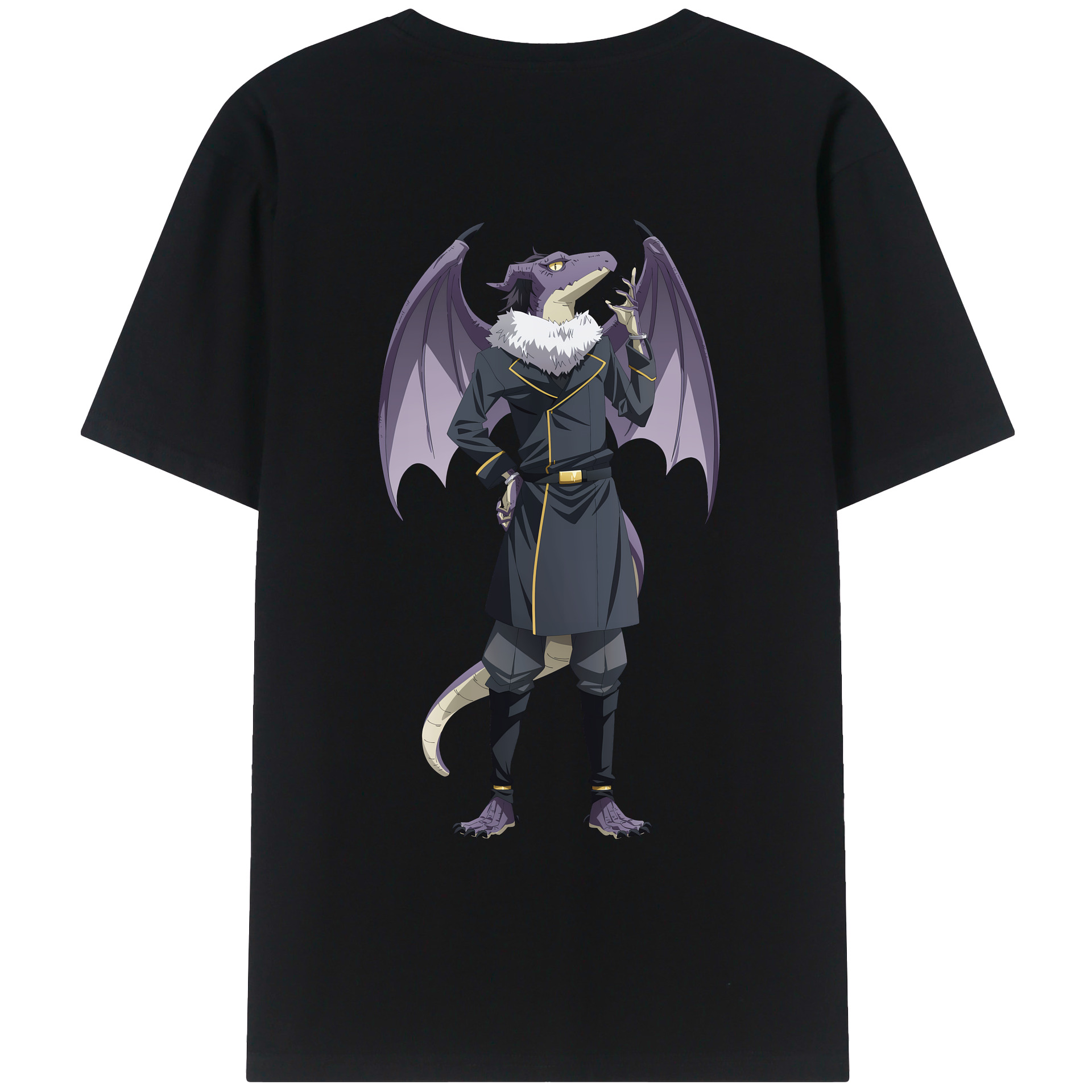 （画像用） 転スラ Regarding Reincarnated to Slime レディース半袖Tシャツ(バックプリント)