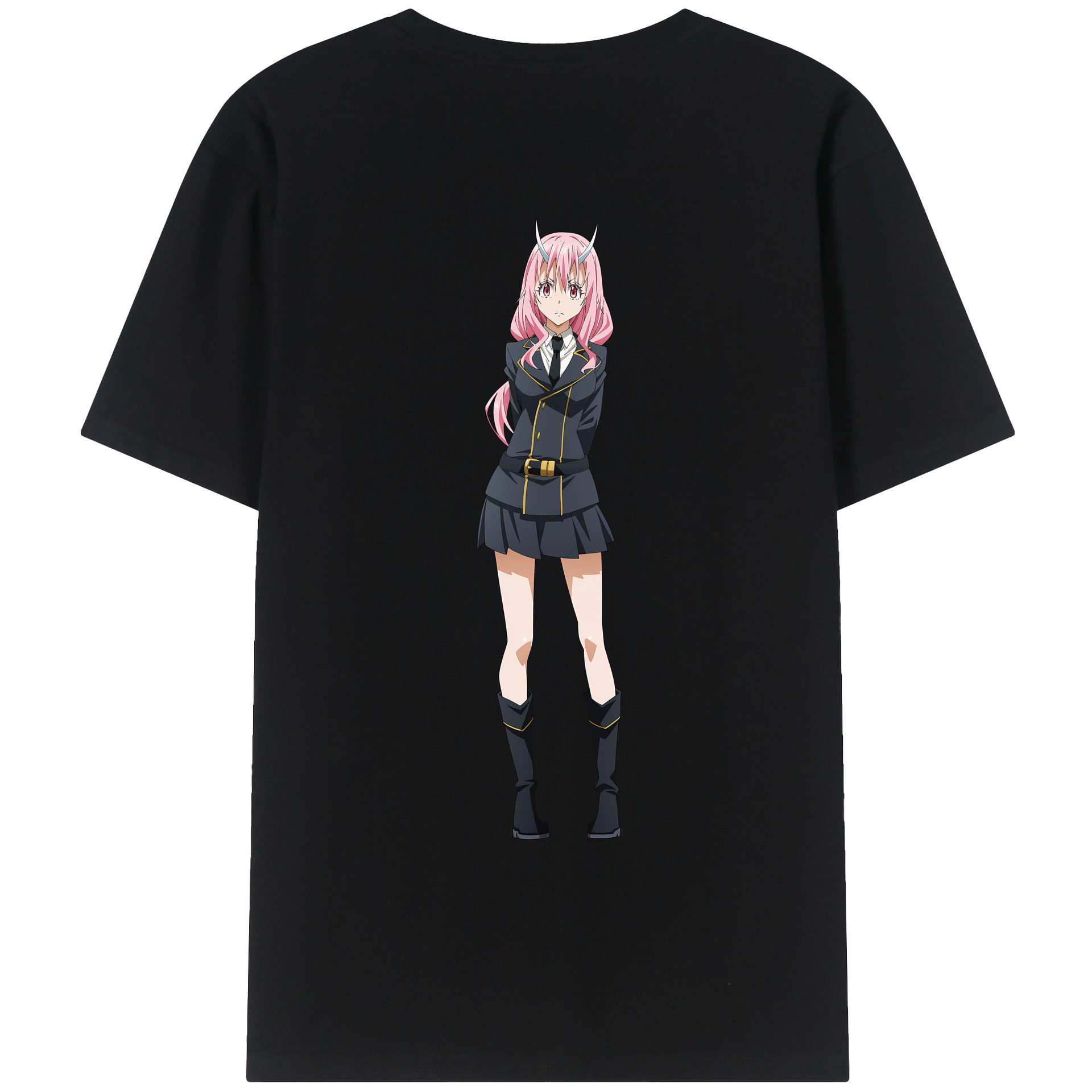 （画像用） 転スラ Regarding Reincarnated to Slime レディース半袖Tシャツ(バックプリント)
