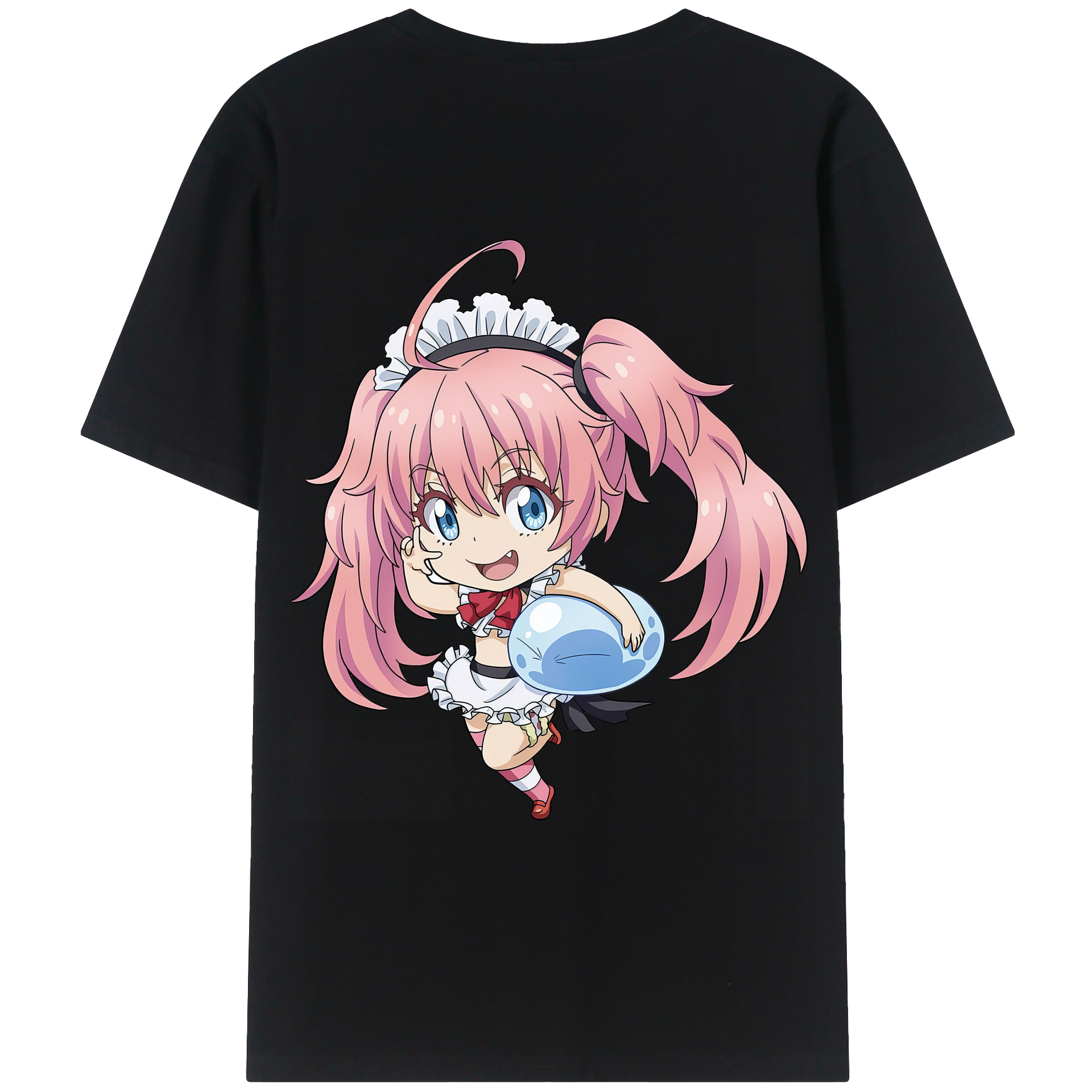 （画像用） 転スラ Regarding Reincarnated to Slime レディース半袖Tシャツ(バックプリント)