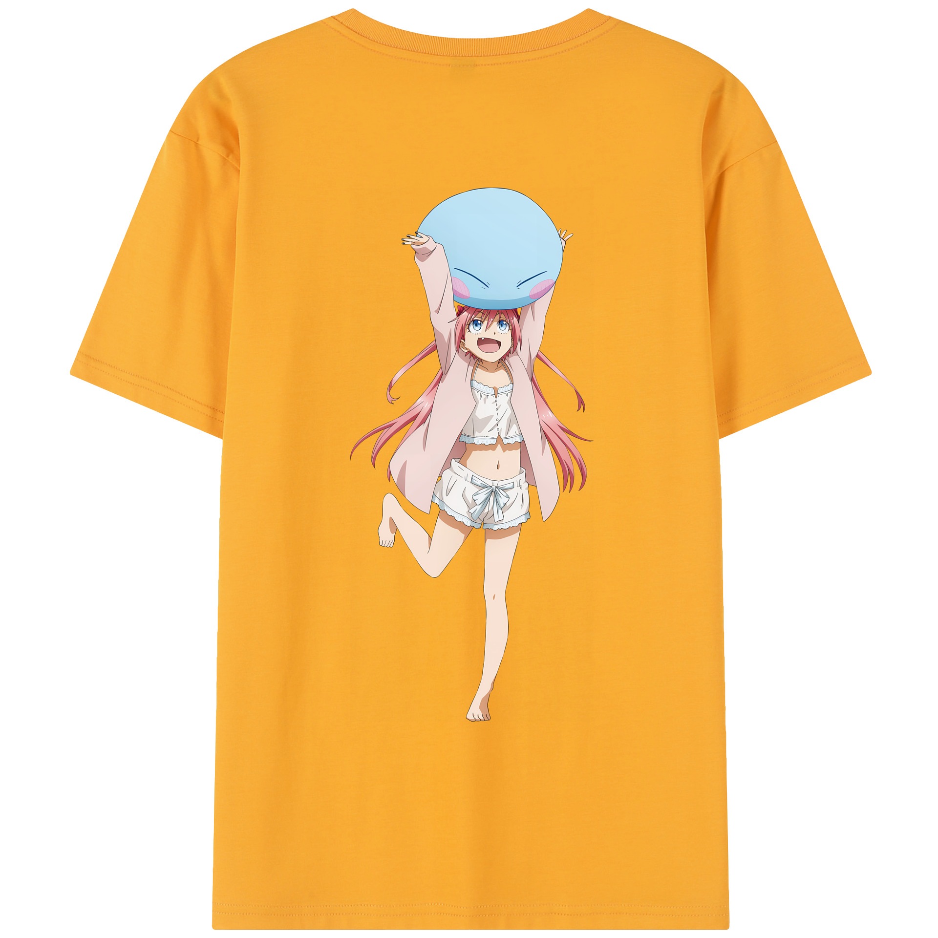 （画像用） 転スラ Regarding Reincarnated to Slime レディース半袖Tシャツ(バックプリント)