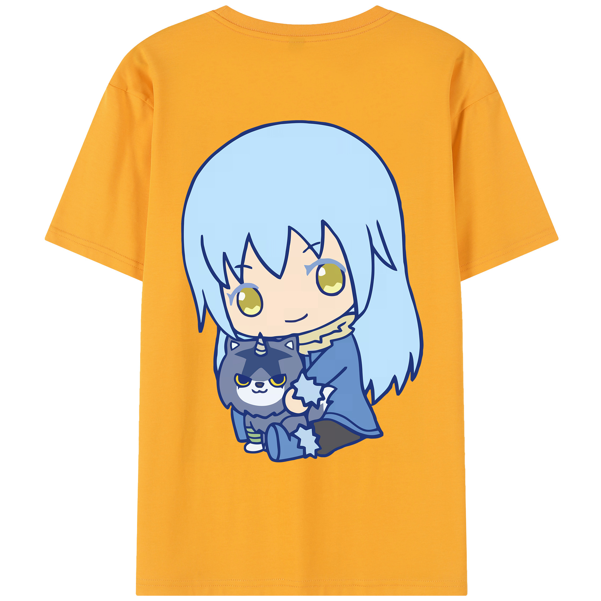 （画像用） 転スラ Regarding Reincarnated to Slime レディース半袖Tシャツ(バックプリント)