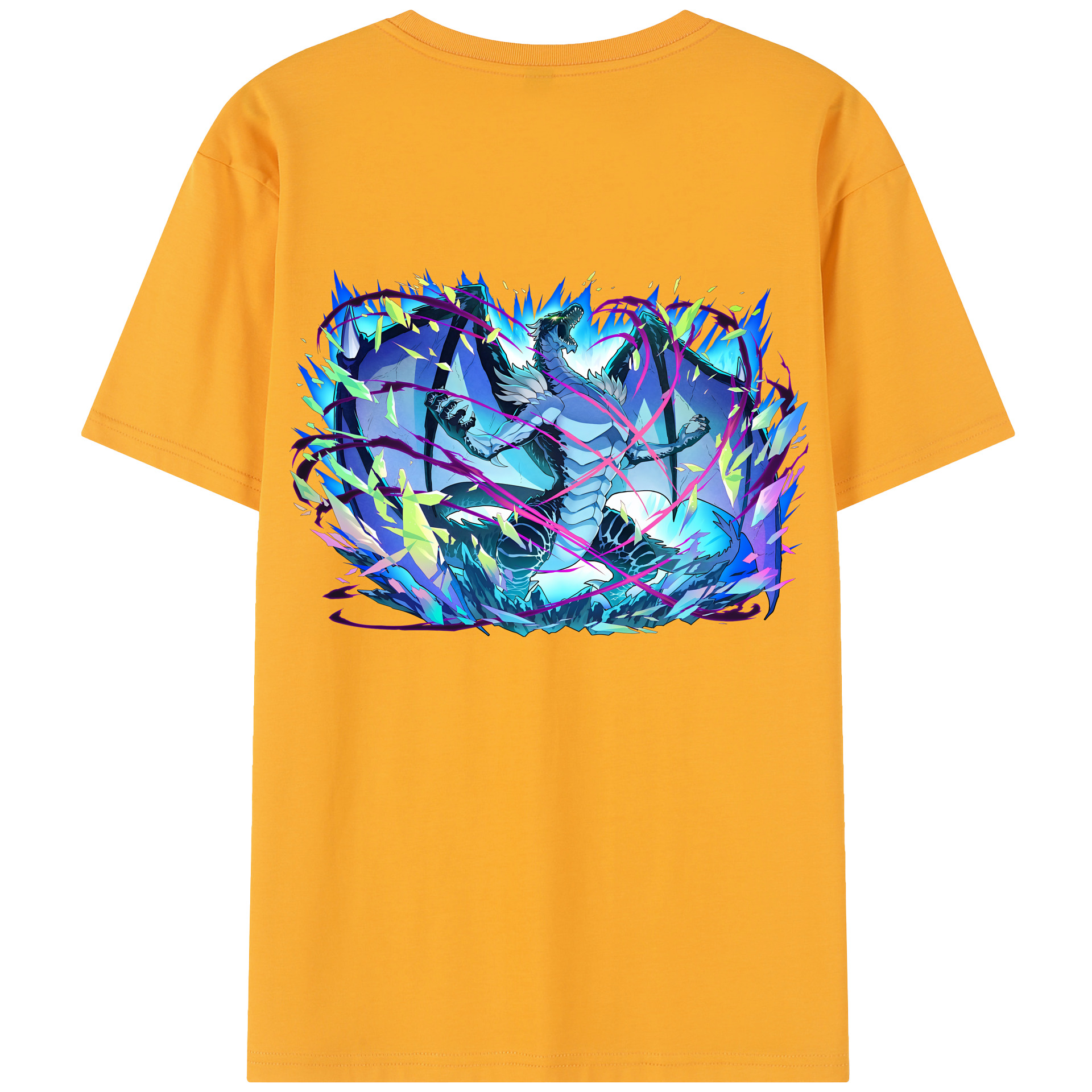 （画像用） 転スラ Regarding Reincarnated to Slime レディース半袖Tシャツ(バックプリント)
