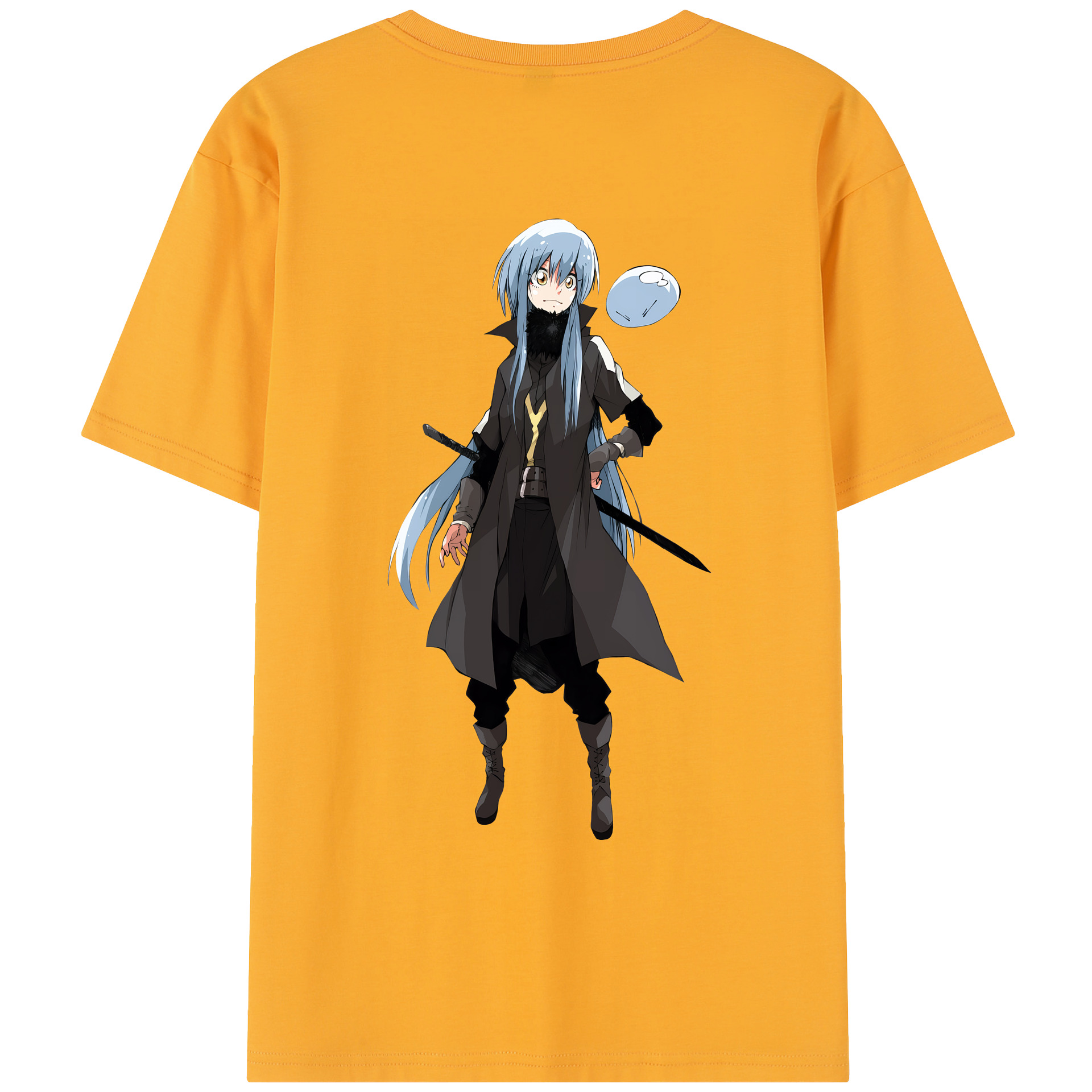 （画像用） 転スラ Regarding Reincarnated to Slime レディース半袖Tシャツ(バックプリント)