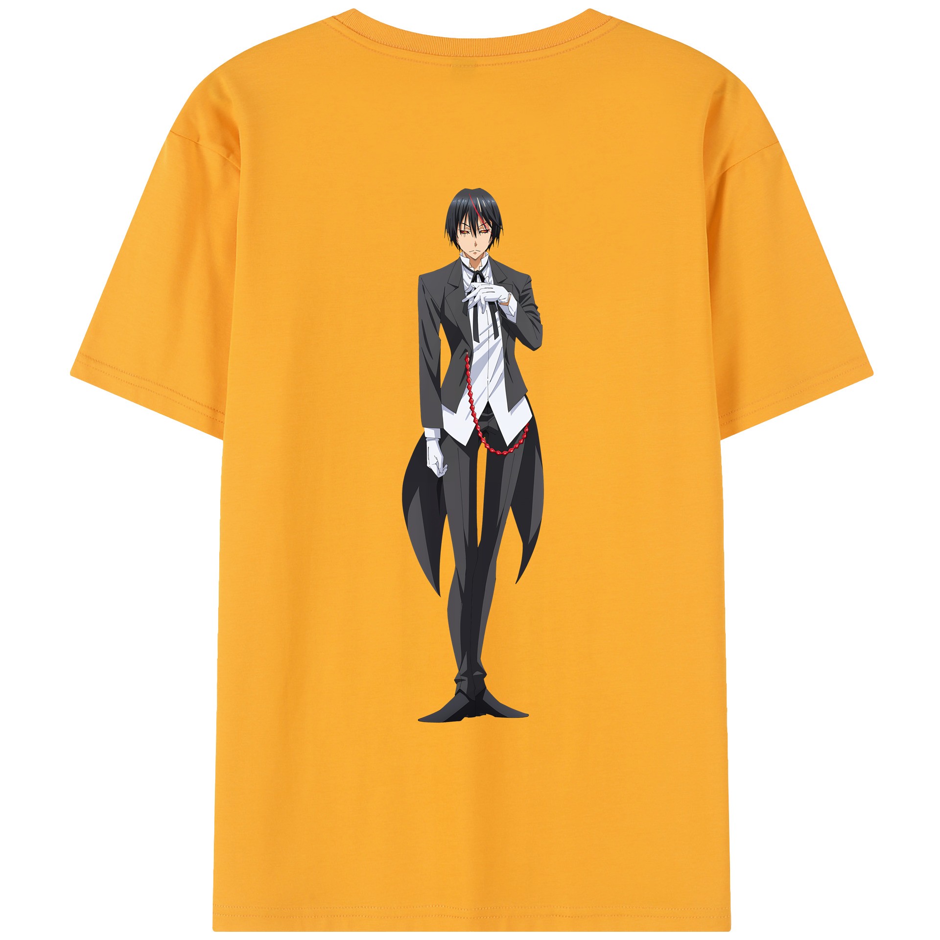 （画像用） 転スラ Regarding Reincarnated to Slime レディース半袖Tシャツ(バックプリント)