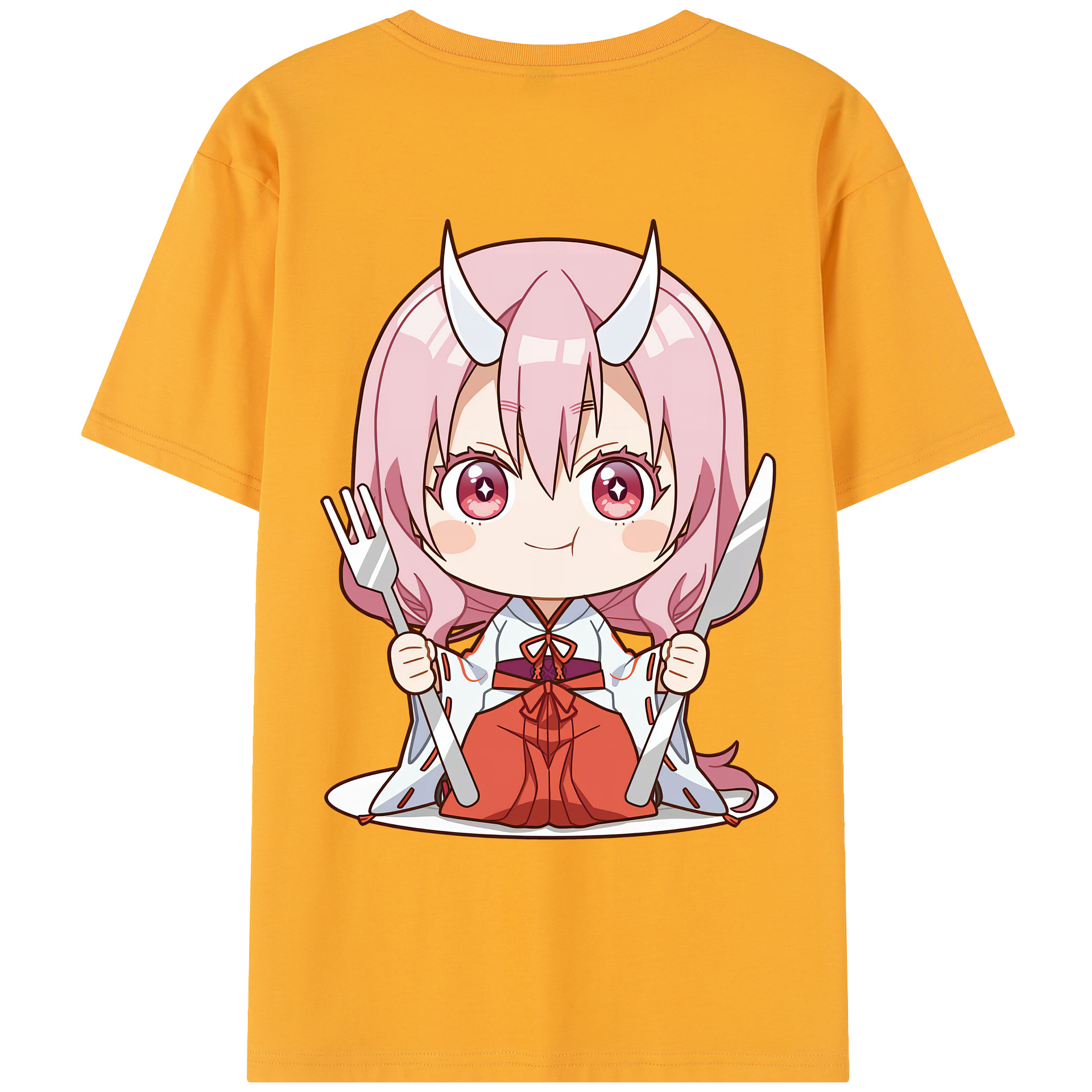 （画像用） 転スラ Regarding Reincarnated to Slime レディース半袖Tシャツ(バックプリント)